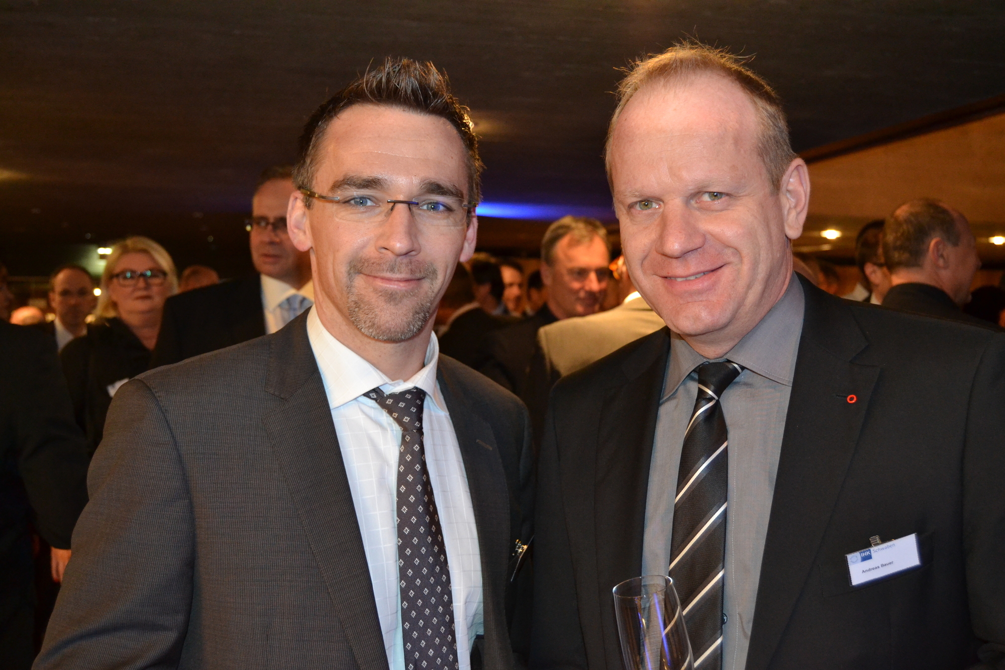 "Business meets Sport" - der IHK Neujahrsempfang 2015. Foto: B4B SCHWABEN