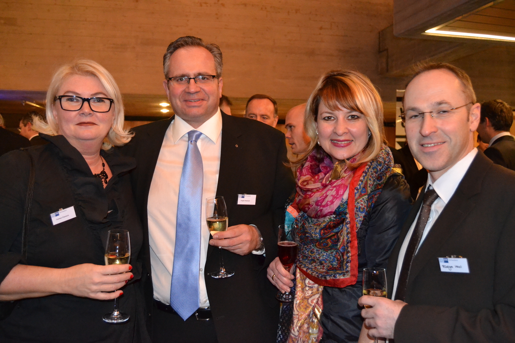 "Business meets Sport" - der IHK Neujahrsempfang 2015. Foto: B4B SCHWABEN