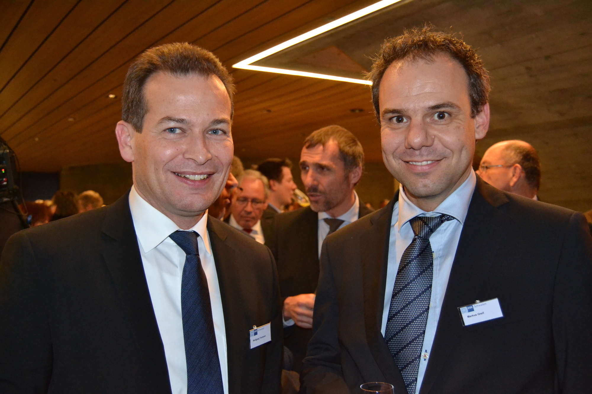 "Business meets Sport" - der IHK Neujahrsempfang 2015. Foto: B4B SCHWABEN