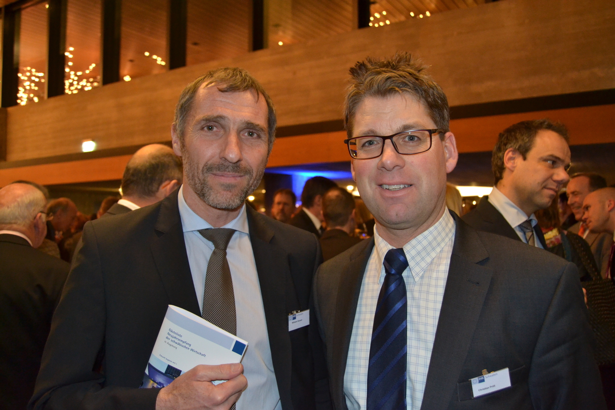 "Business meets Sport" - der IHK Neujahrsempfang 2015. Foto: B4B SCHWABEN