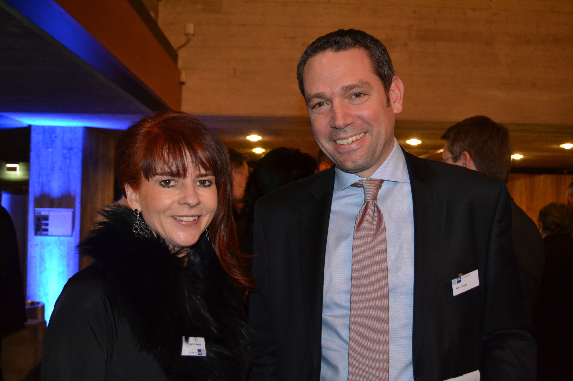 "Business meets Sport" - der IHK Neujahrsempfang 2015. Foto: B4B SCHWABEN