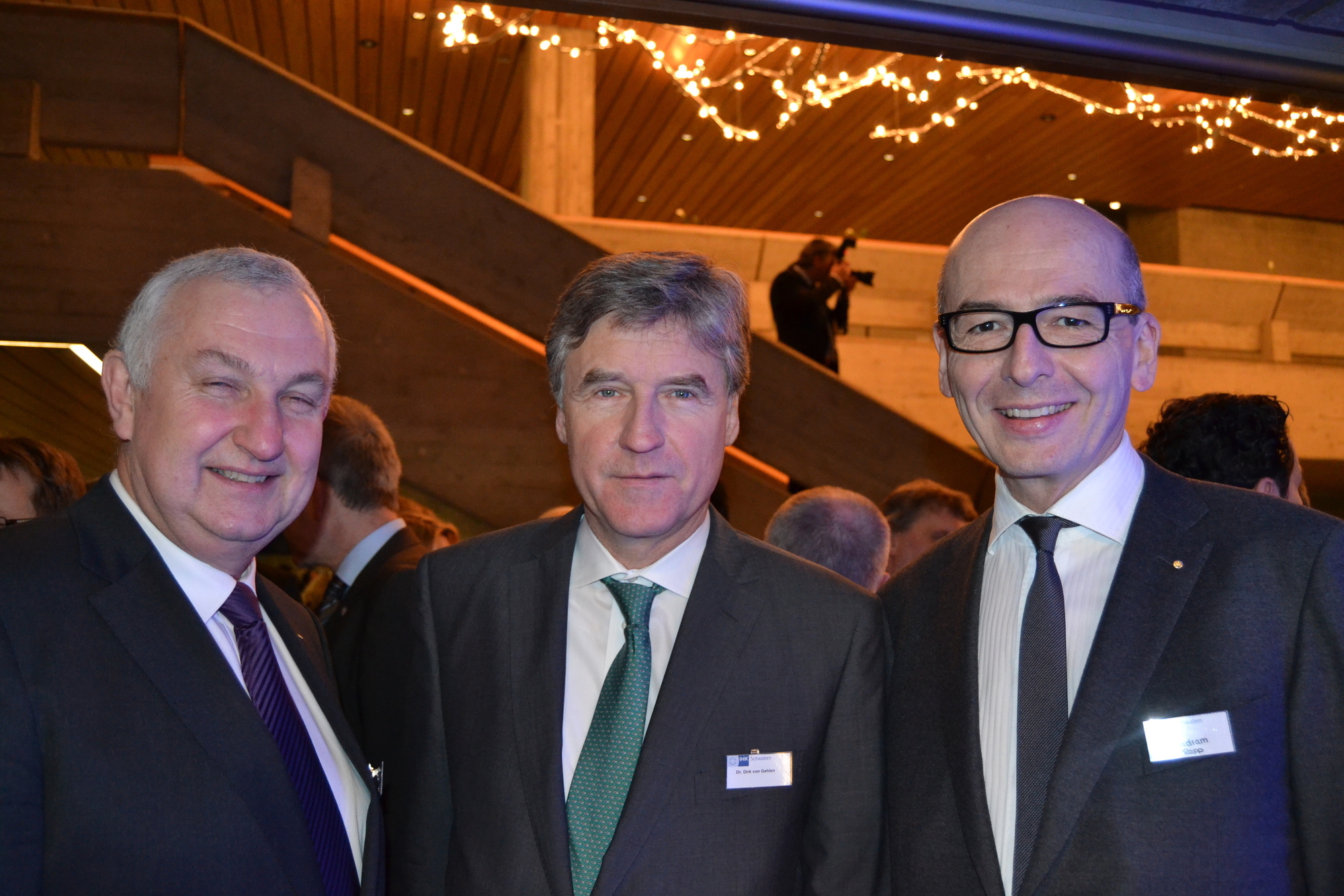 "Business meets Sport" - der IHK Neujahrsempfang 2015. Foto: B4B SCHWABEN