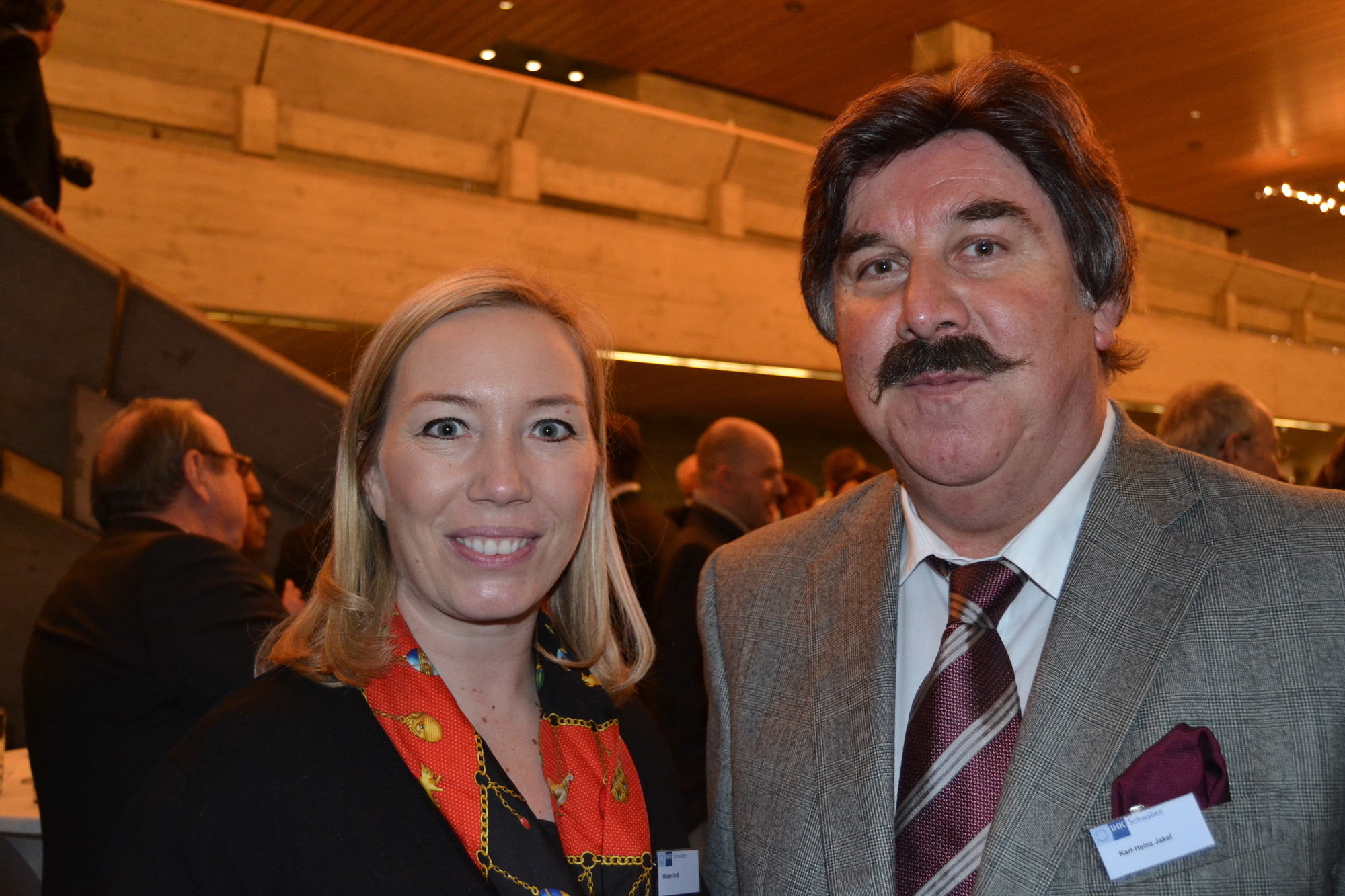 "Business meets Sport" - der IHK Neujahrsempfang 2015. Foto: B4B SCHWABEN
