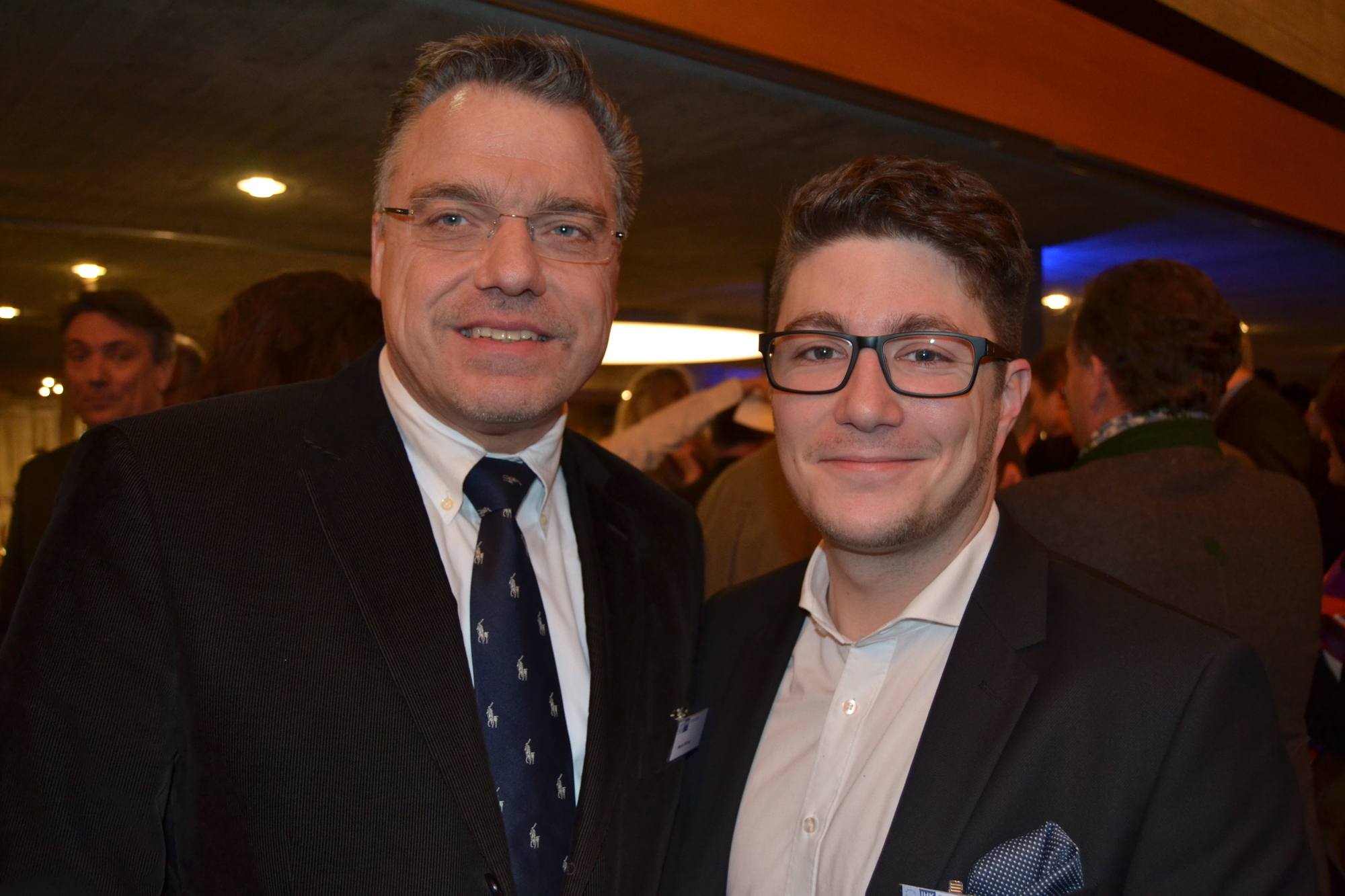 "Business meets Sport" - der IHK Neujahrsempfang 2015. Foto: B4B SCHWABEN