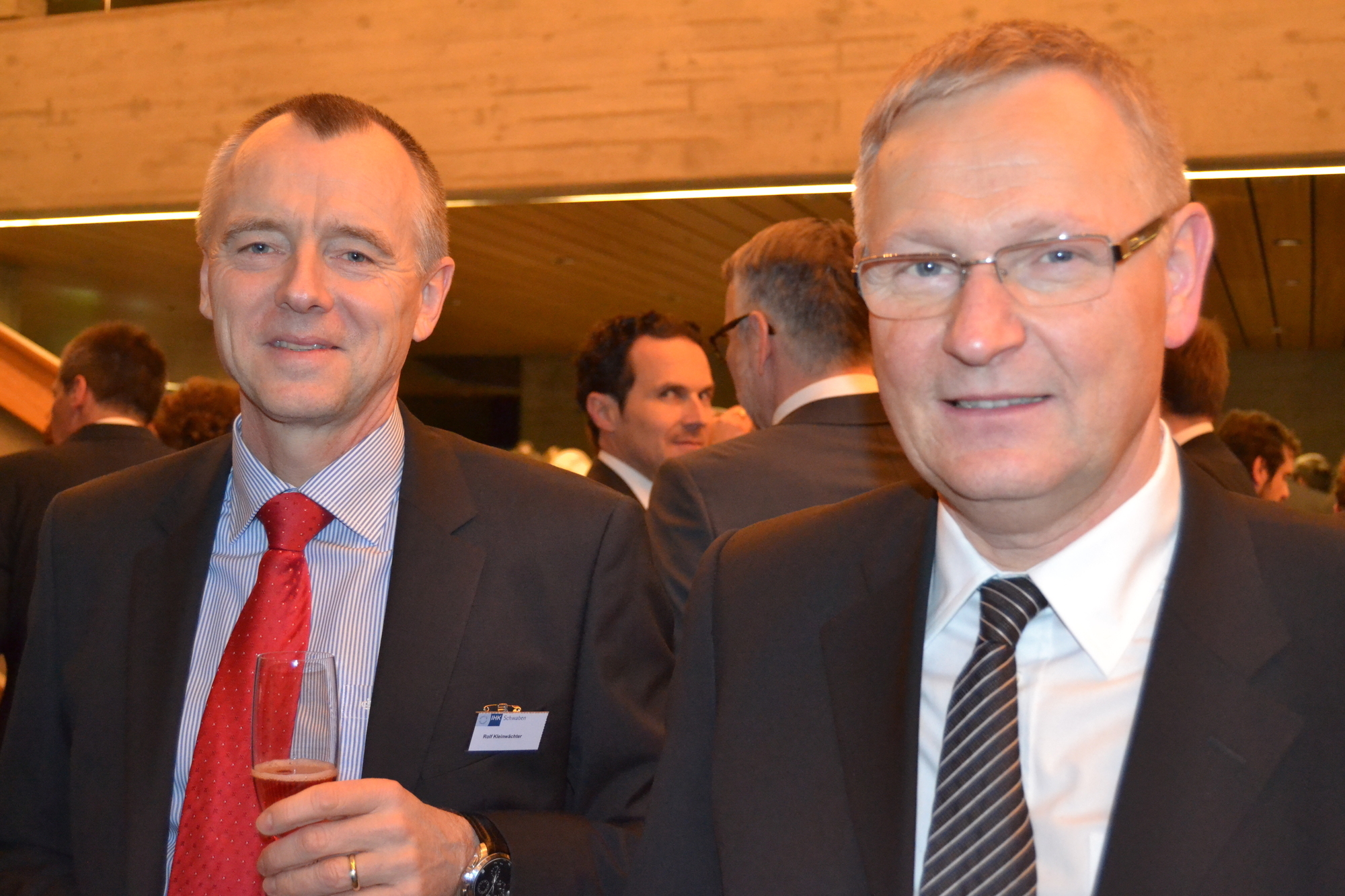 "Business meets Sport" - der IHK Neujahrsempfang 2015. Foto: B4B SCHWABEN