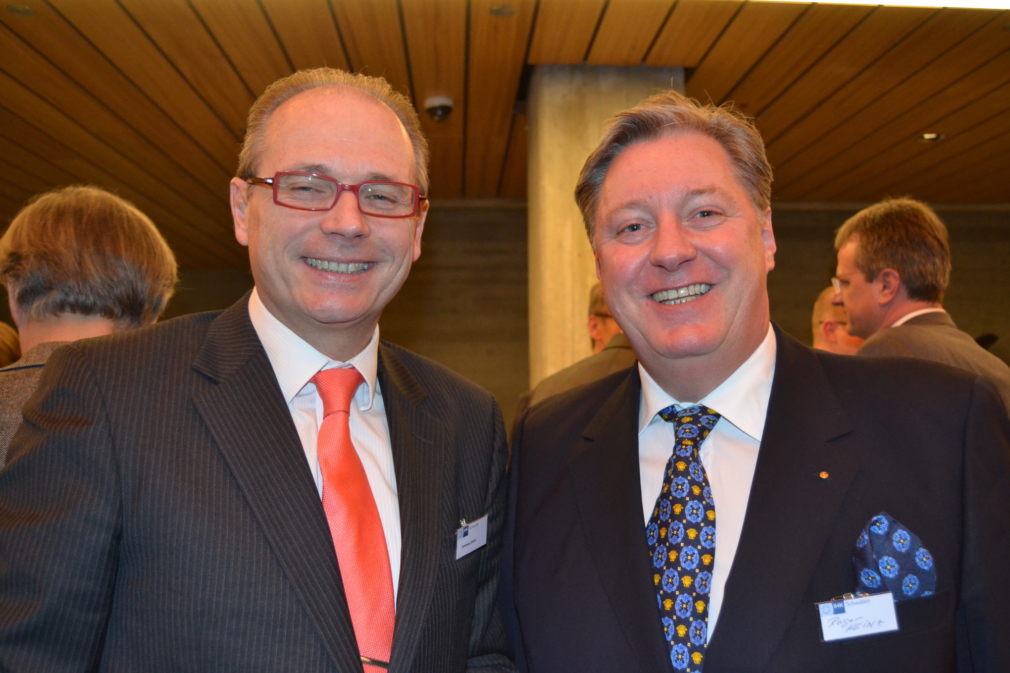 "Business meets Sport" - der IHK Neujahrsempfang 2015. Foto: B4B SCHWABEN