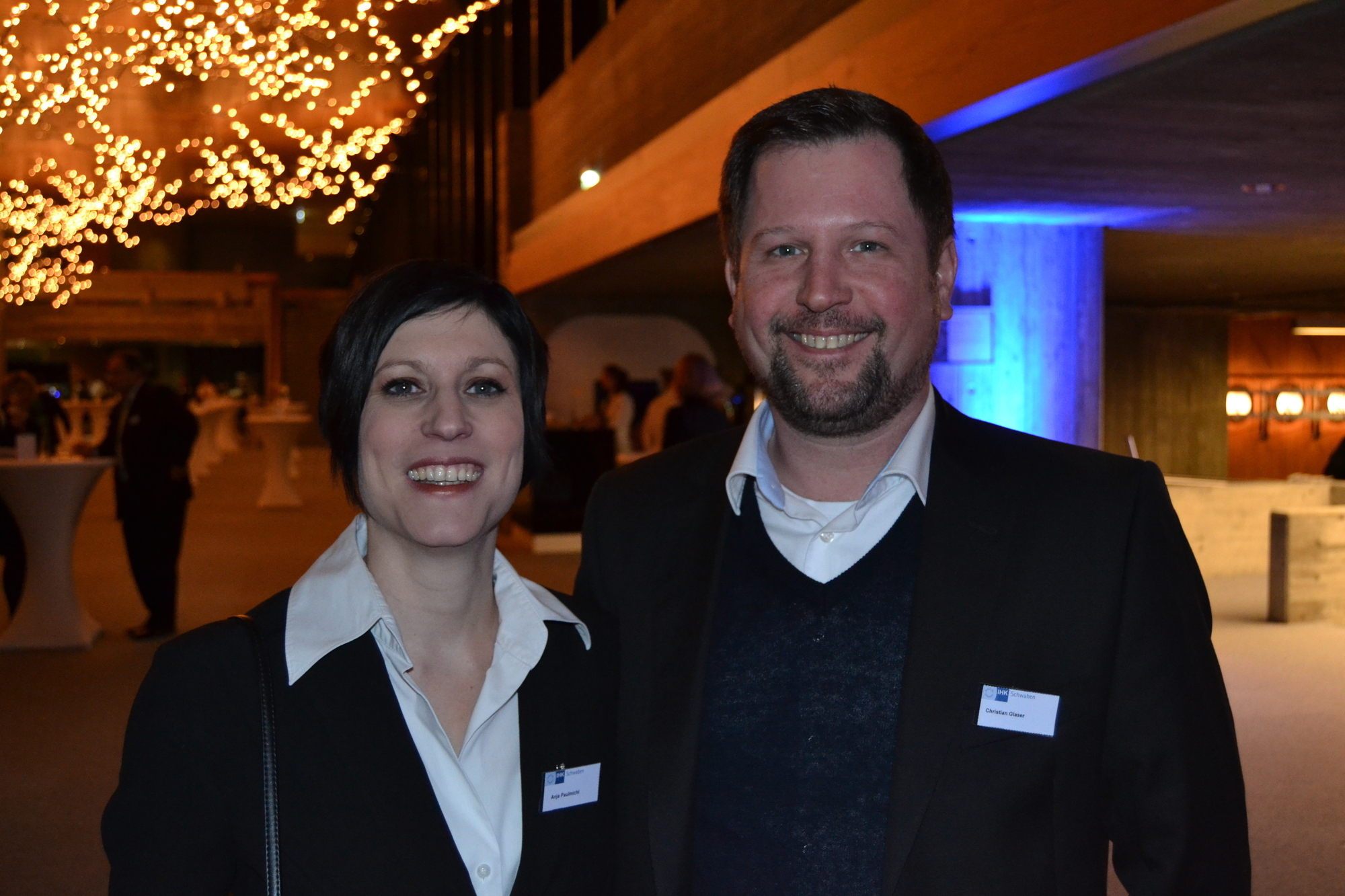 "Business meets Sport" - der IHK Neujahrsempfang 2015. Foto: B4B SCHWABEN