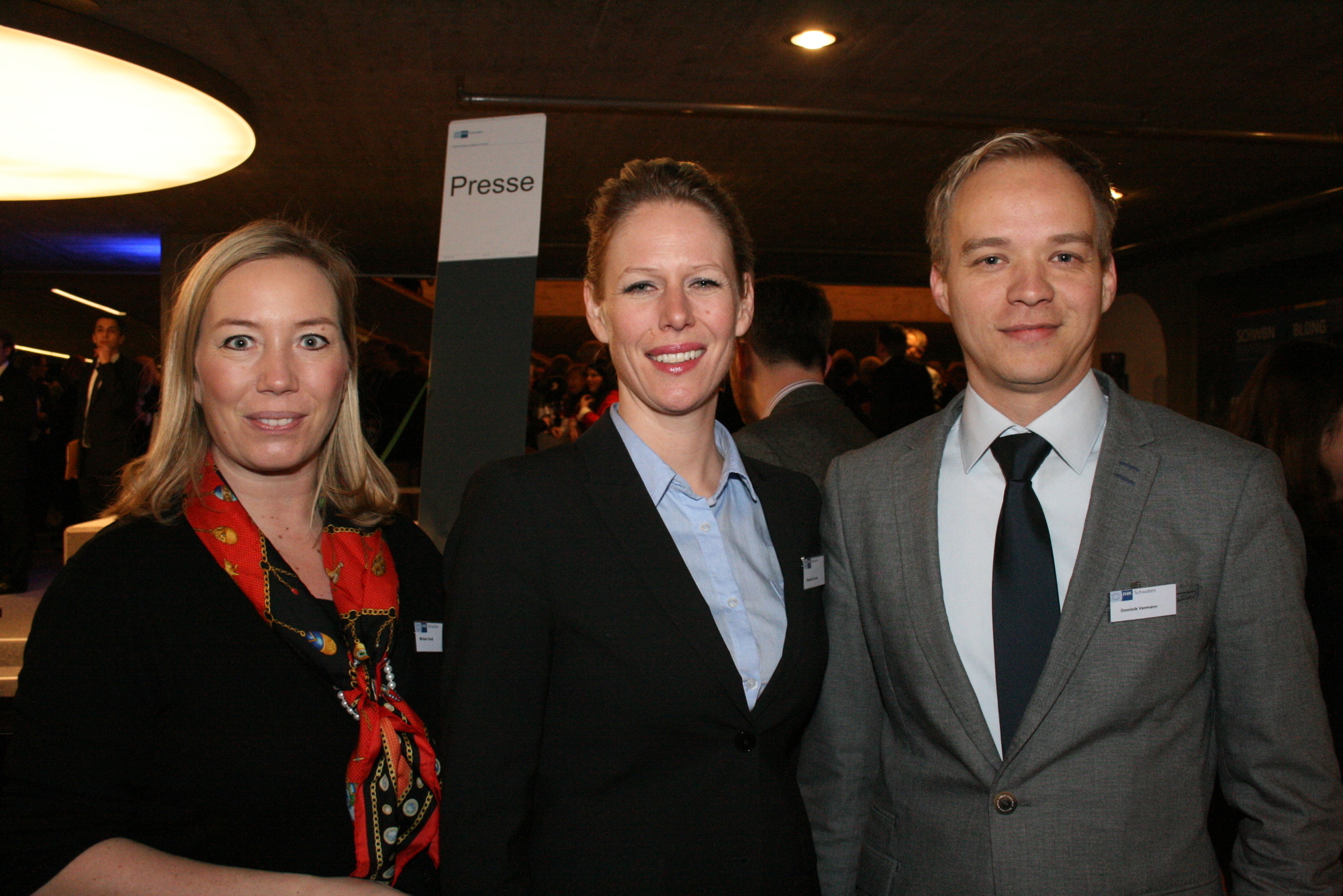 "Business meets Sport" - der IHK Neujahrsempfang 2015. Foto: B4B SCHWABEN