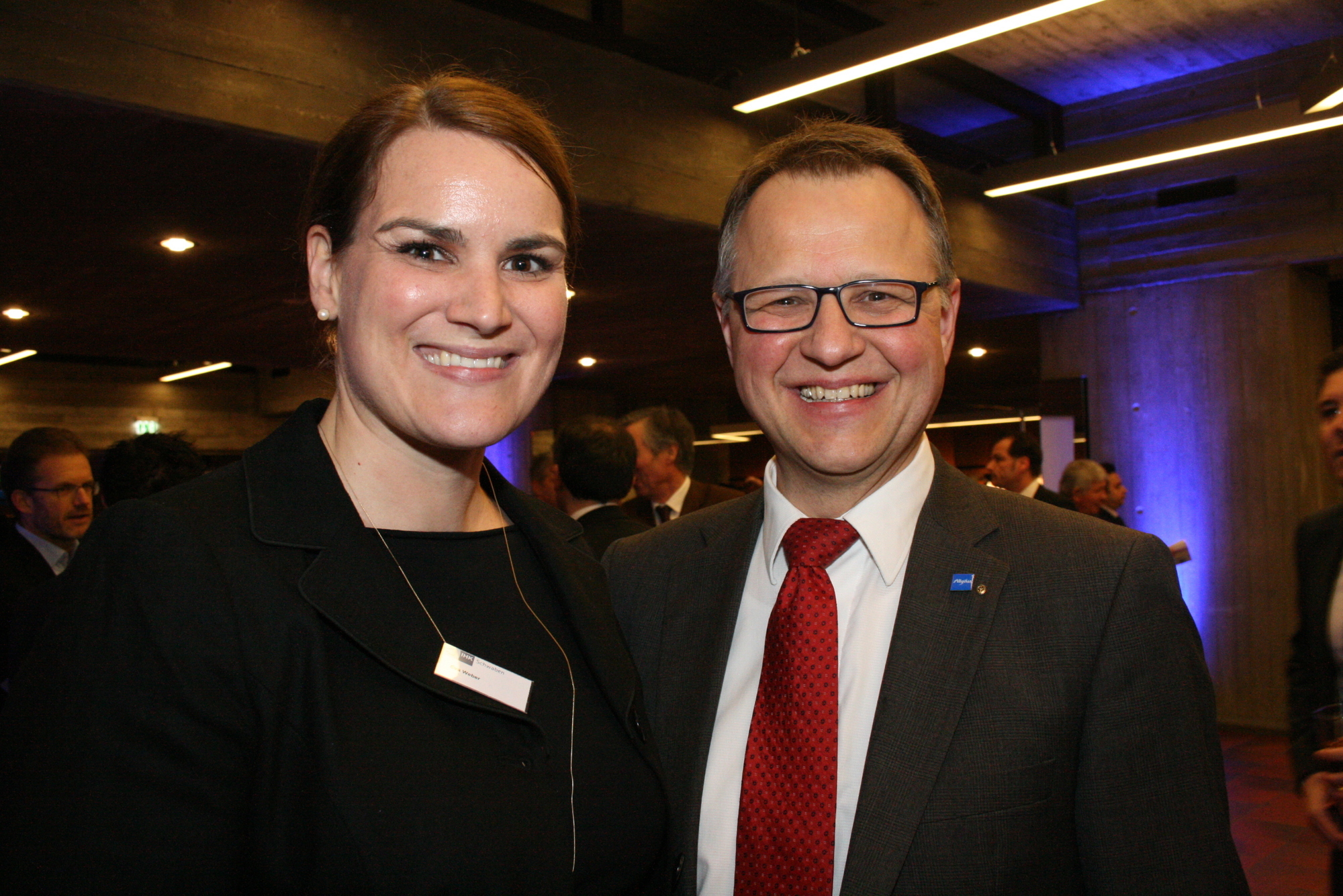 "Business meets Sport" - der IHK Neujahrsempfang 2015. Foto: B4B SCHWABEN