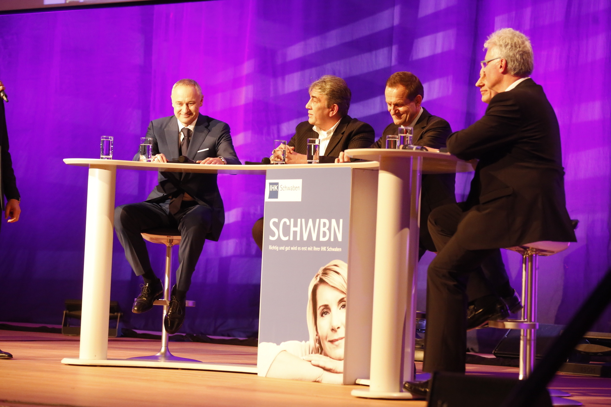 "Business meets Sport" - der IHK Neujahrsempfang 2015. Foto: B4B SCHWABEN