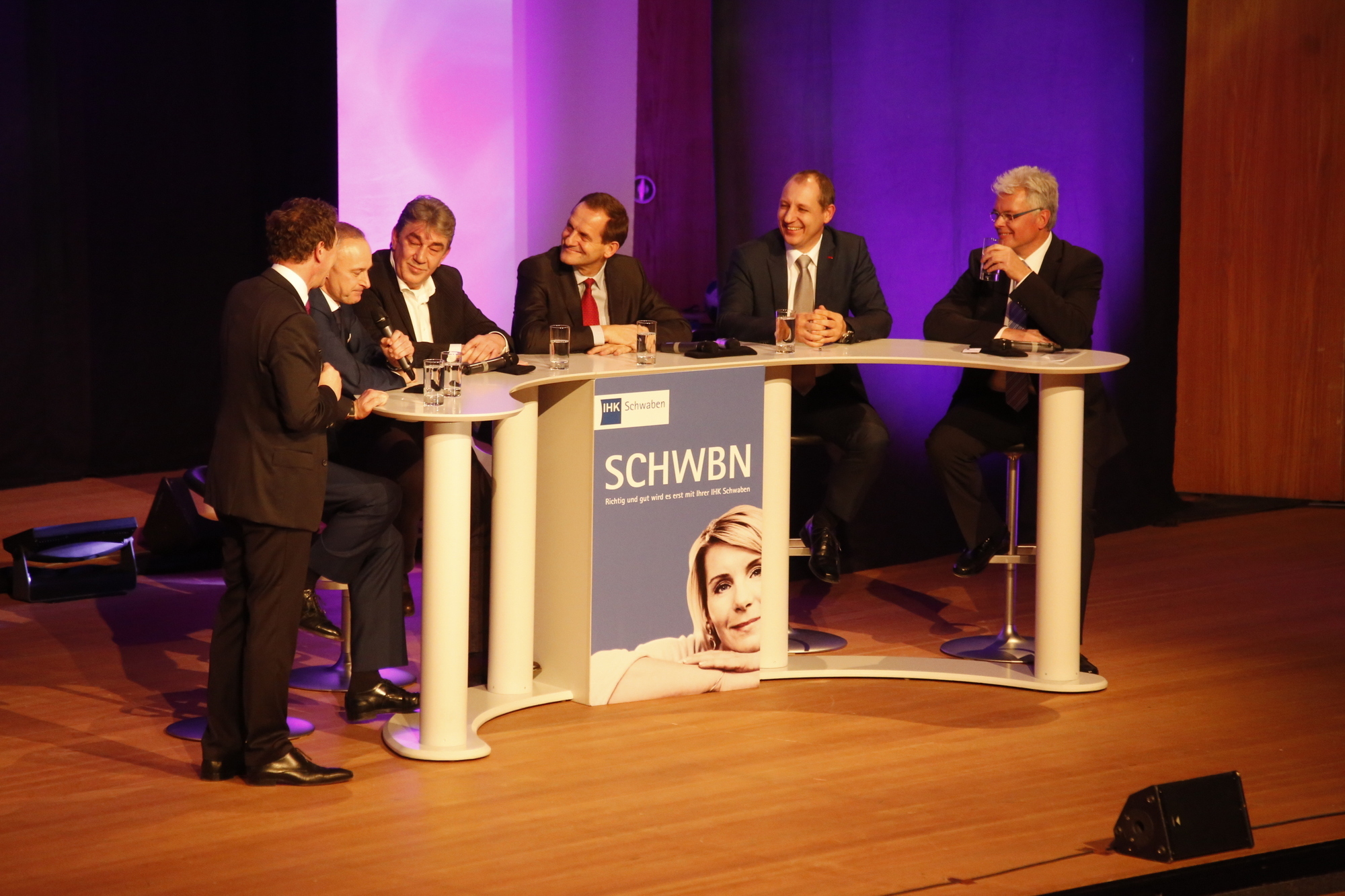 "Business meets Sport" - der IHK Neujahrsempfang 2015. Foto: B4B SCHWABEN