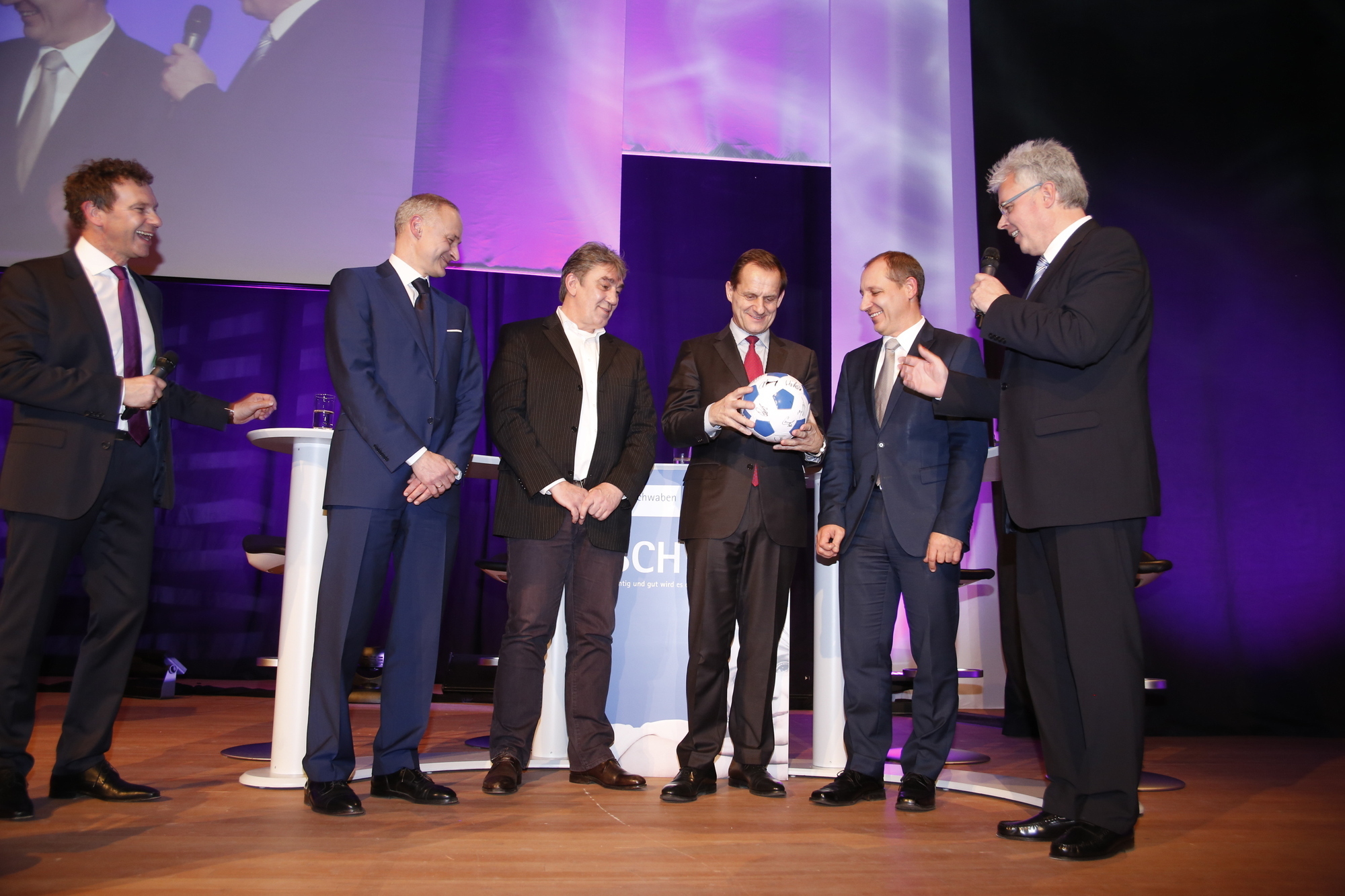 "Business meets Sport" - der IHK Neujahrsempfang 2015. Foto: B4B SCHWABEN
