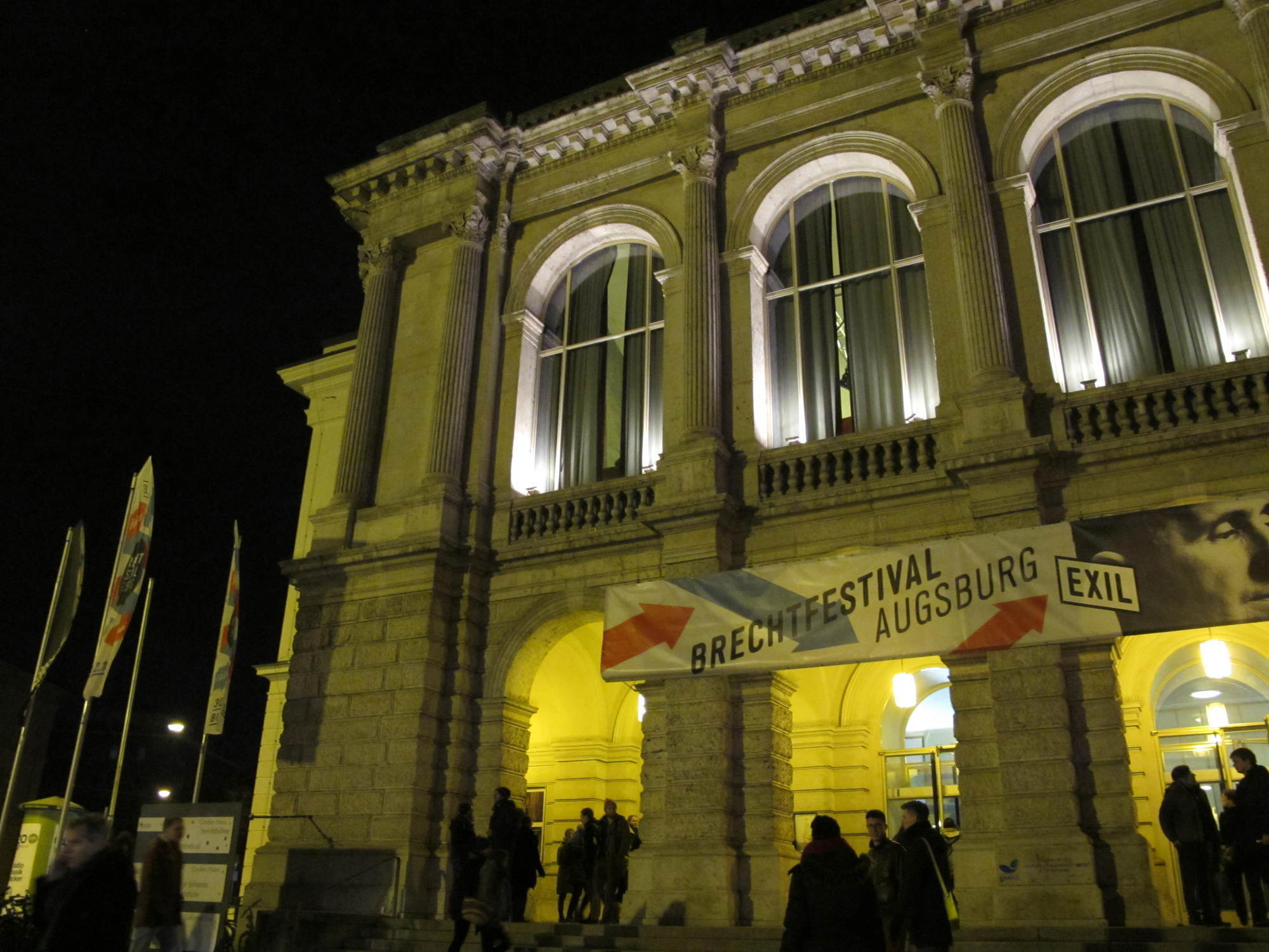 Brechtfestival 2015 veranstaltet am 31. Januar die "Lange Brechtnacht". Foto: B4BSCHWABEN
