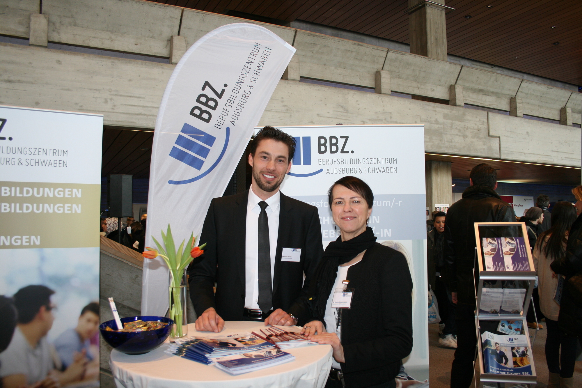 Die BBZ freute sich über die vielen Besucher auf der GEZIAL. Foto: B4BSCHWABEN