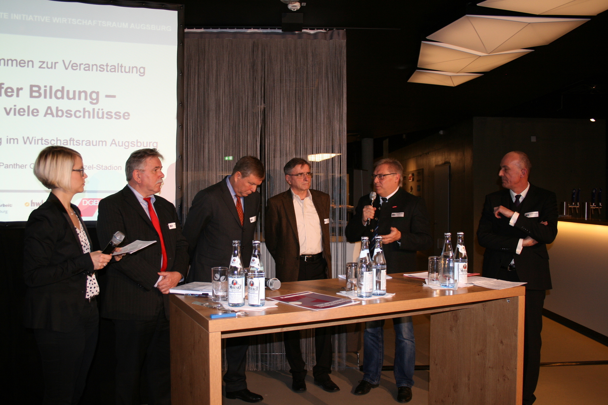 Am 10. Februar 2015 fand die Veranstaltung „Volltreffer Bildung“ von A3 statt. Foto: B4BSCHWABEN