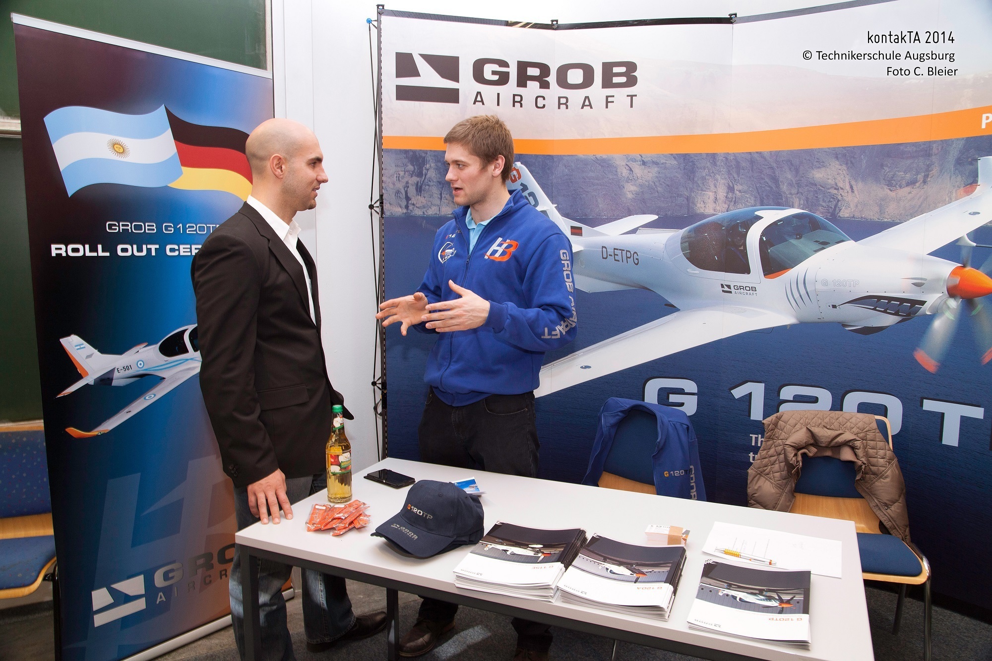 GROB Aircraft kommt 2015 auf die kontakTA (Bild: 2014). Foto: TA