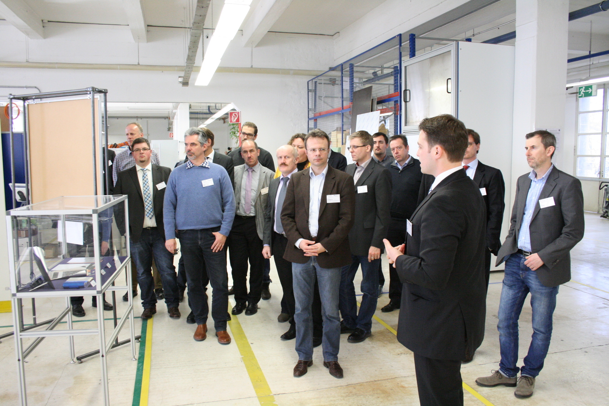 Auf dem ScienceDay "Digitalisierung in Organisation und Fertigung". Foto: B4B SCHWABEN