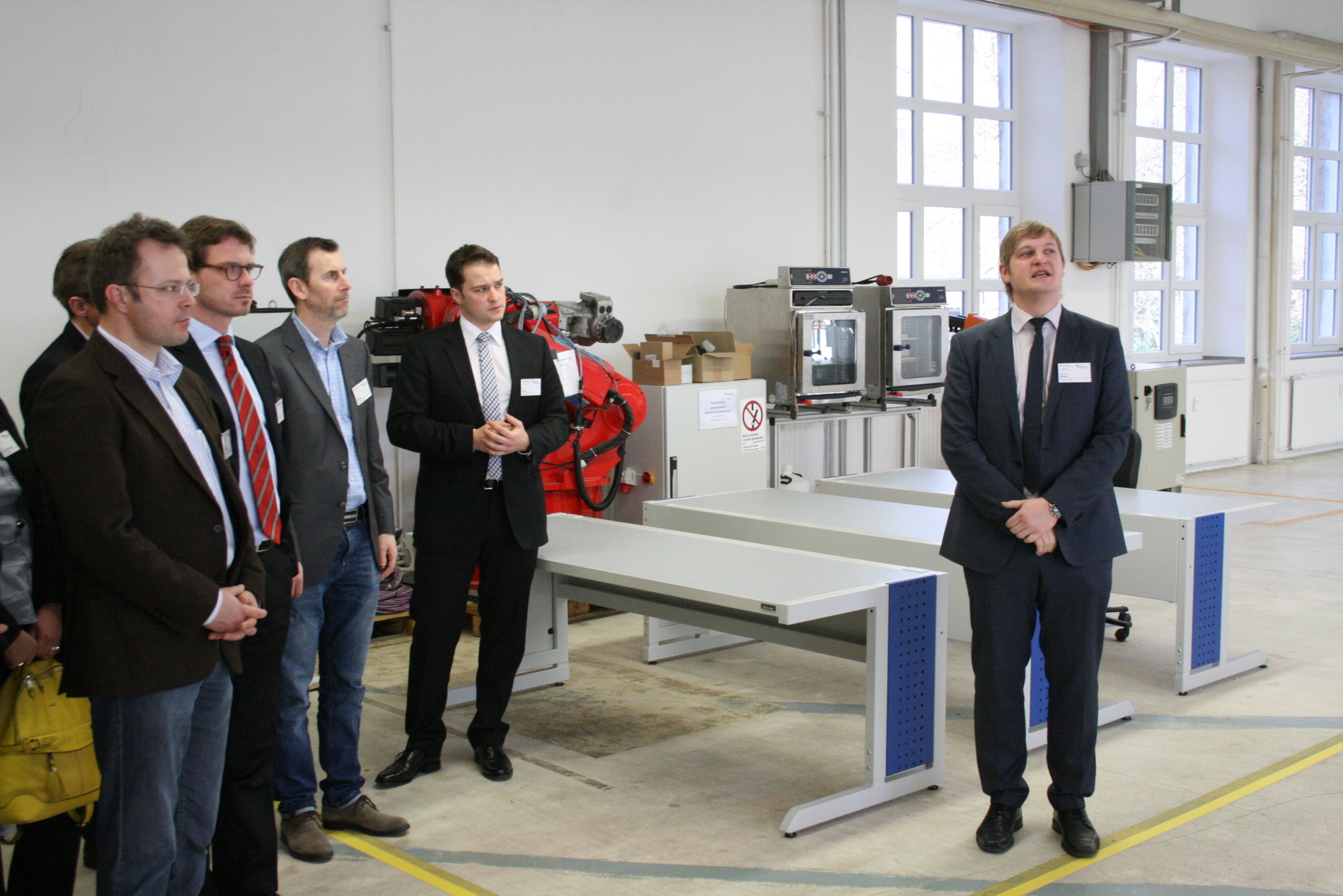 Auf dem ScienceDay "Digitalisierung in Organisation und Fertigung". Foto: B4B SCHWABEN