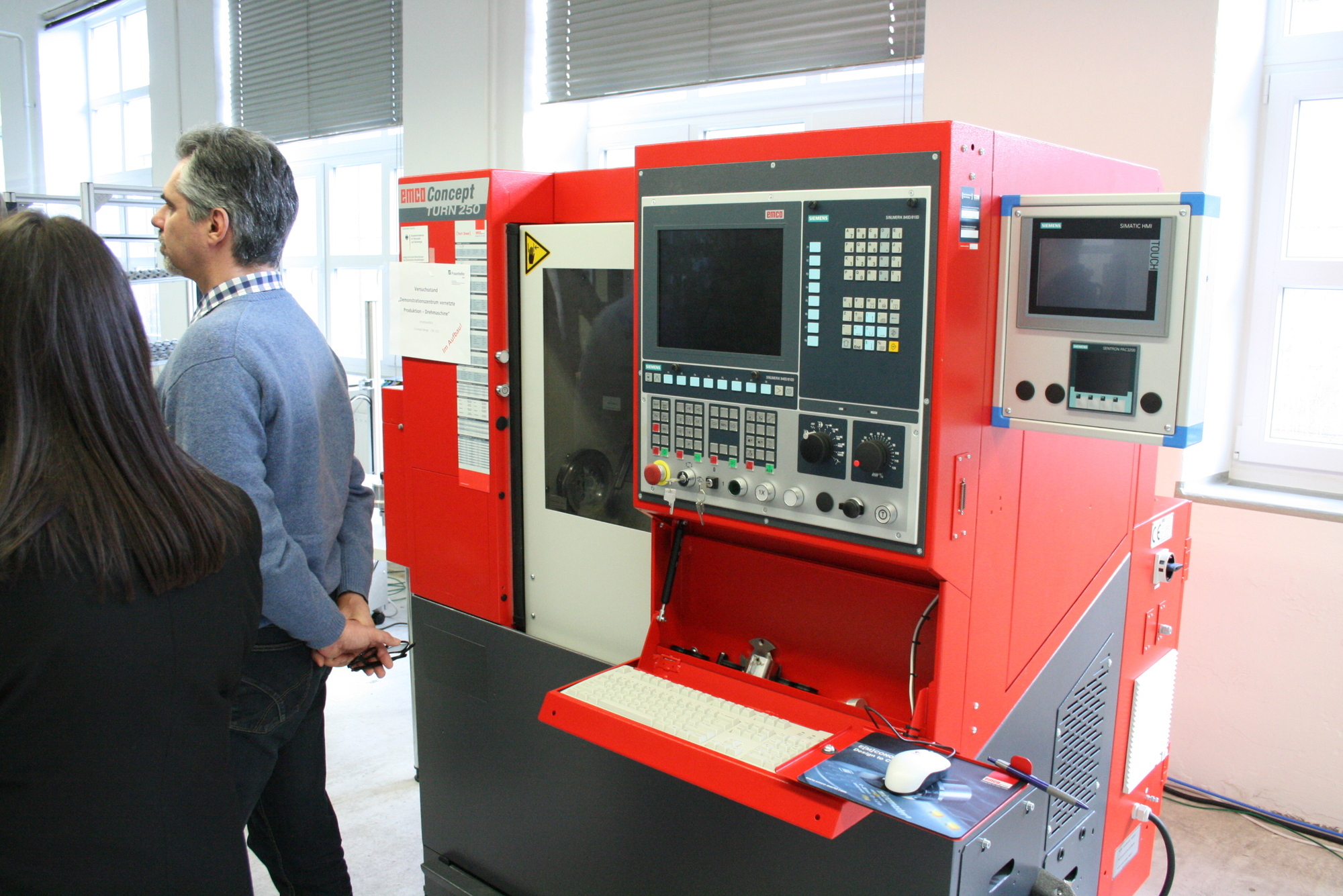 Auf dem ScienceDay "Digitalisierung in Organisation und Fertigung". Foto: B4B SCHWABEN