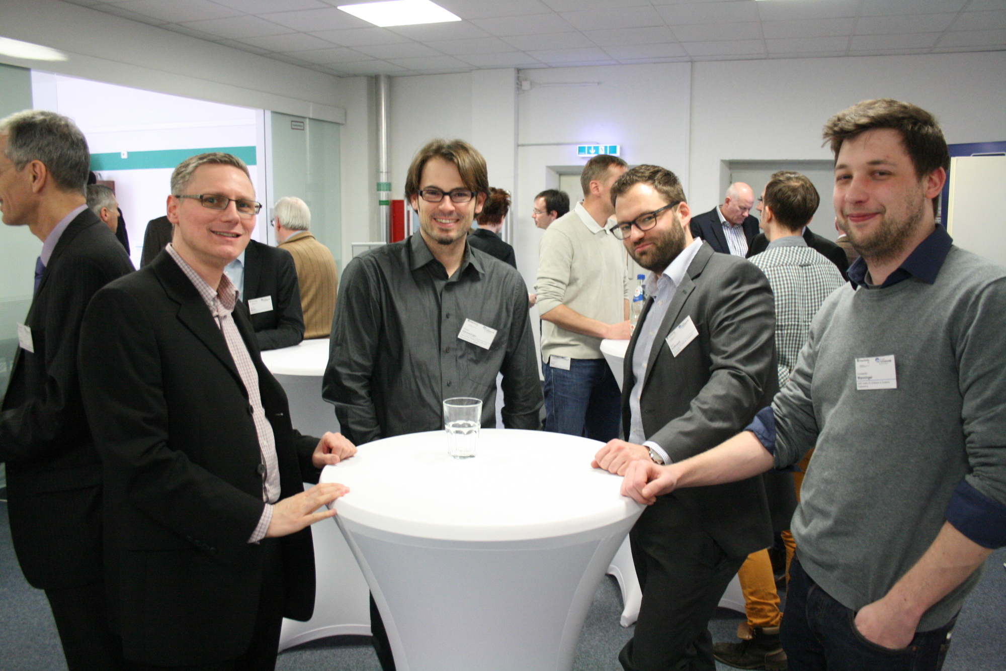 Auf dem ScienceDay "Digitalisierung in Organisation und Fertigung". Foto: B4B SCHWABEN