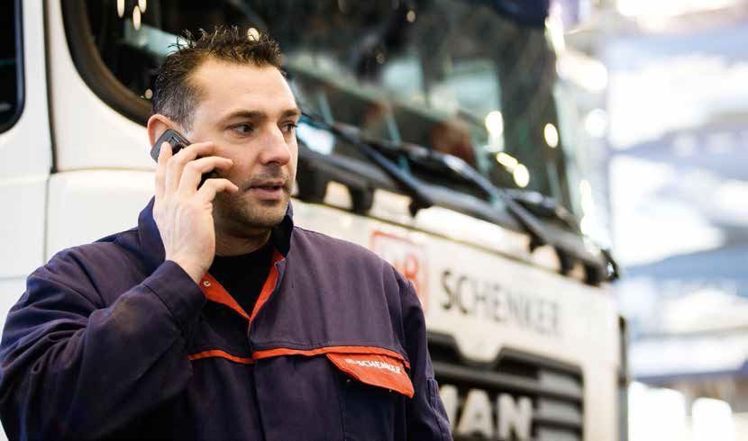 Fahreravis – damit Sie besser planen können! Foto: Schenker Deutschland AG