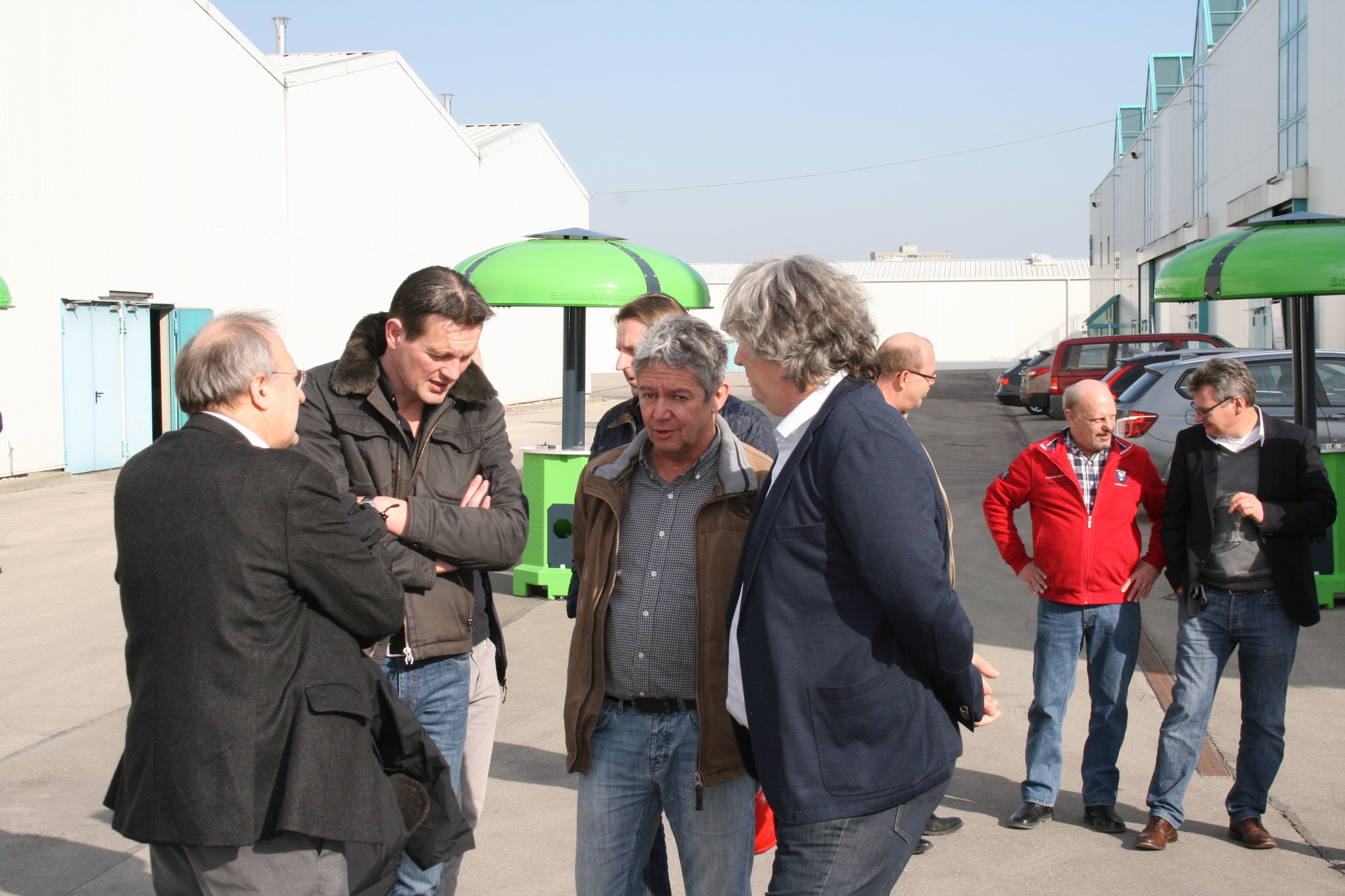 Spatenstich: Augsburg freut sich auf die neue Messehalle 4. Foto: B4B SCHWABEN