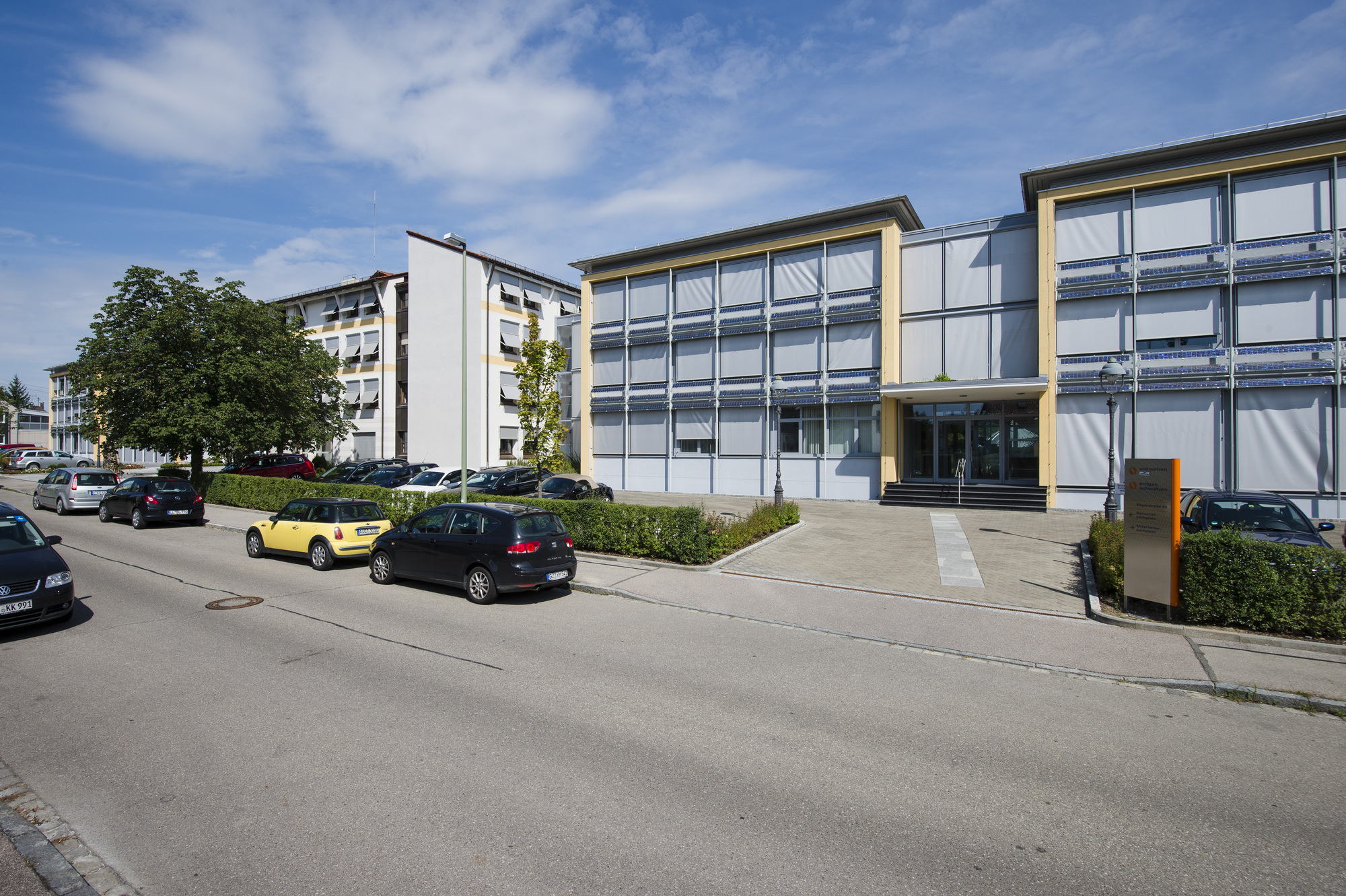 Die Hauptverwaltung von erdgas schwaben in Augsburg. Foto: erdgas schwaben