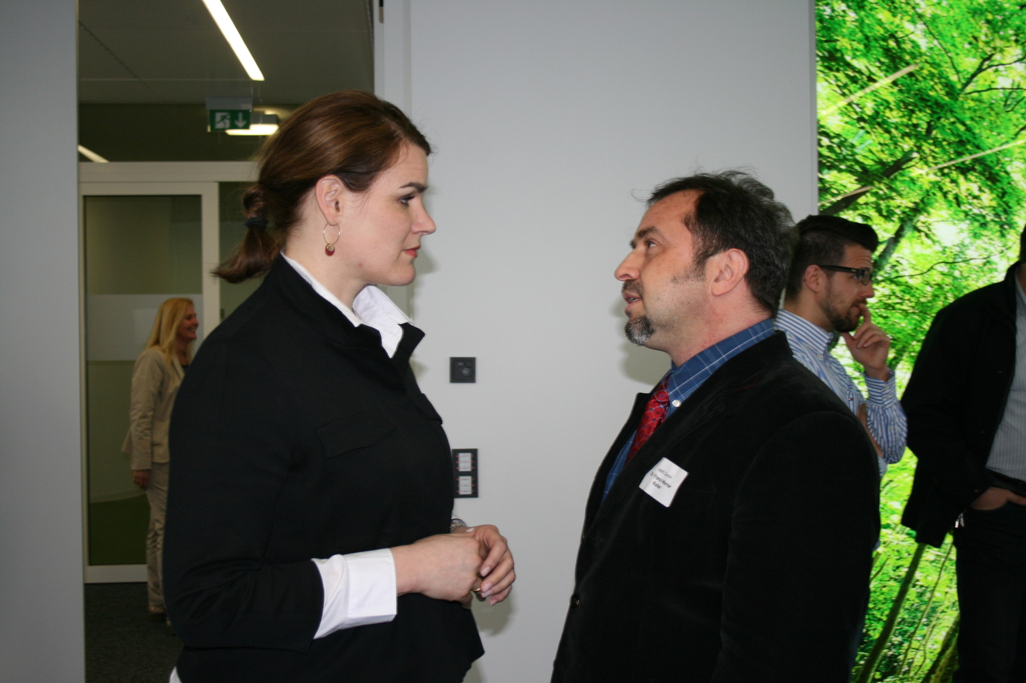 Das Netzwerktreffen im Forum H4 fand in gelöster Atmosphäre statt. Foto: B4B SCHWABEN