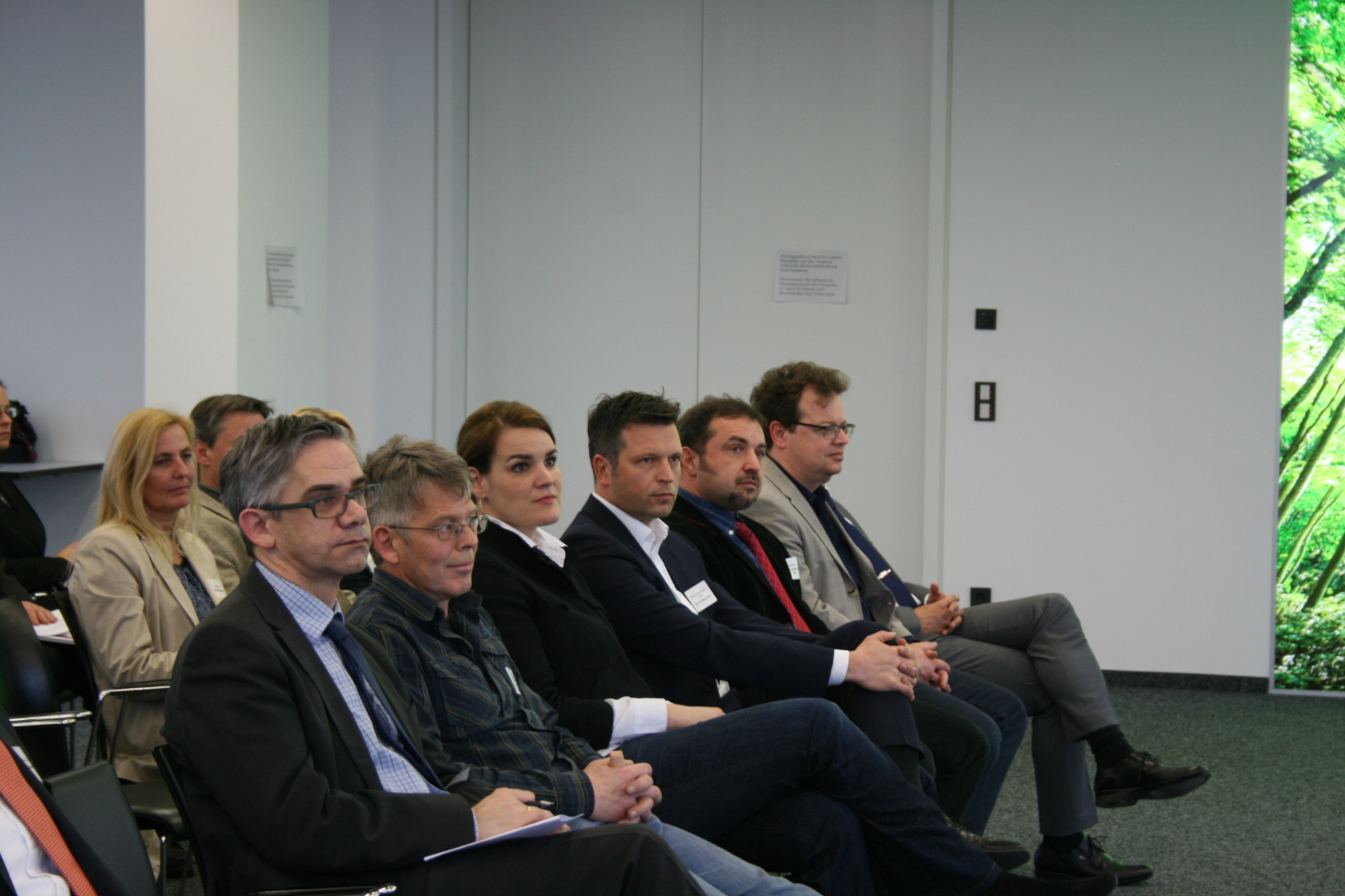 Das Netzwerktreffen im Forum H4 fand in gelöster Atmosphäre statt. Foto: B4B SCHWABEN