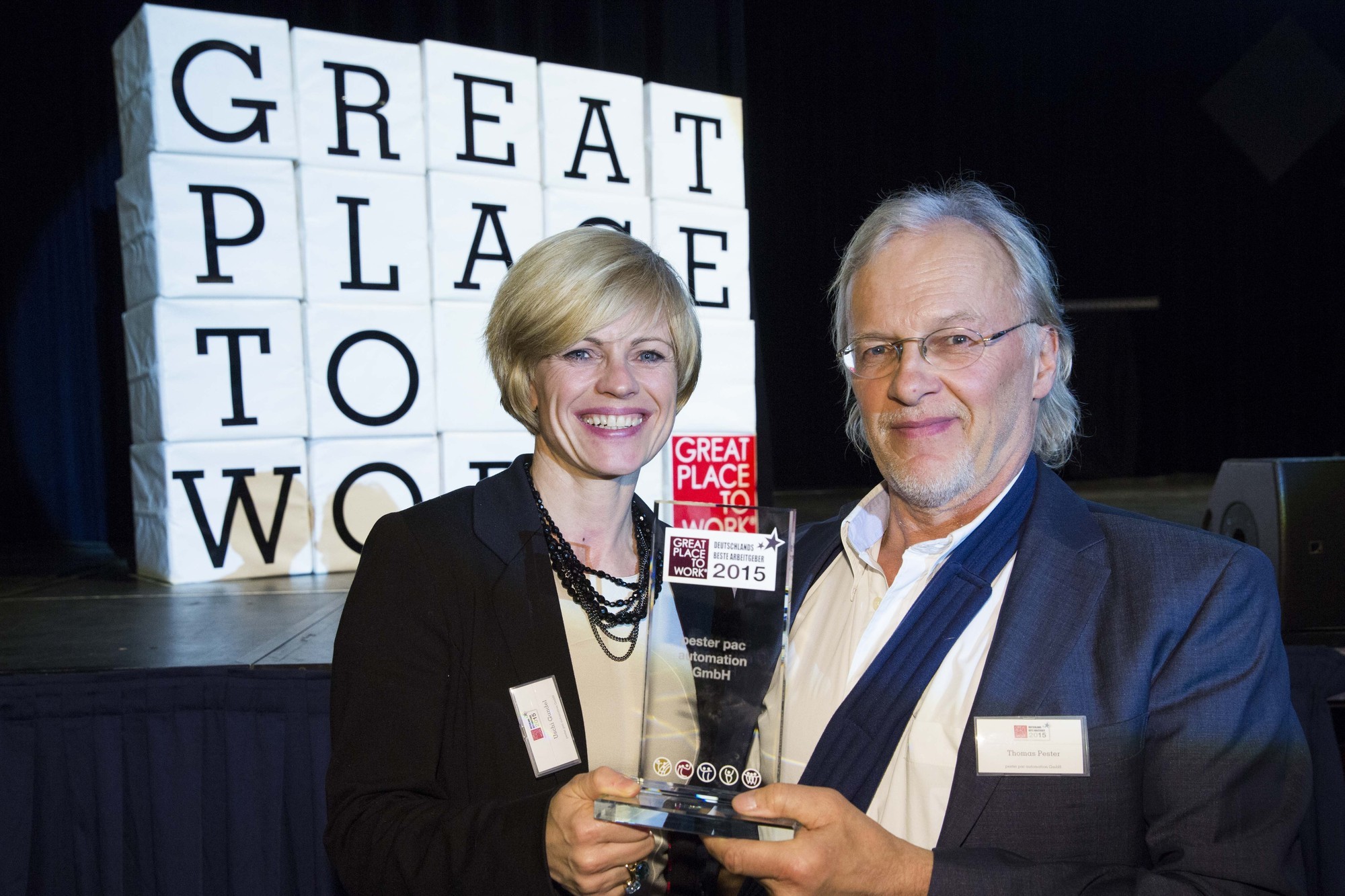 pester pac automation unter "Deutschlands Besten Arbeitgebern 2015". Foto: pester pac automation