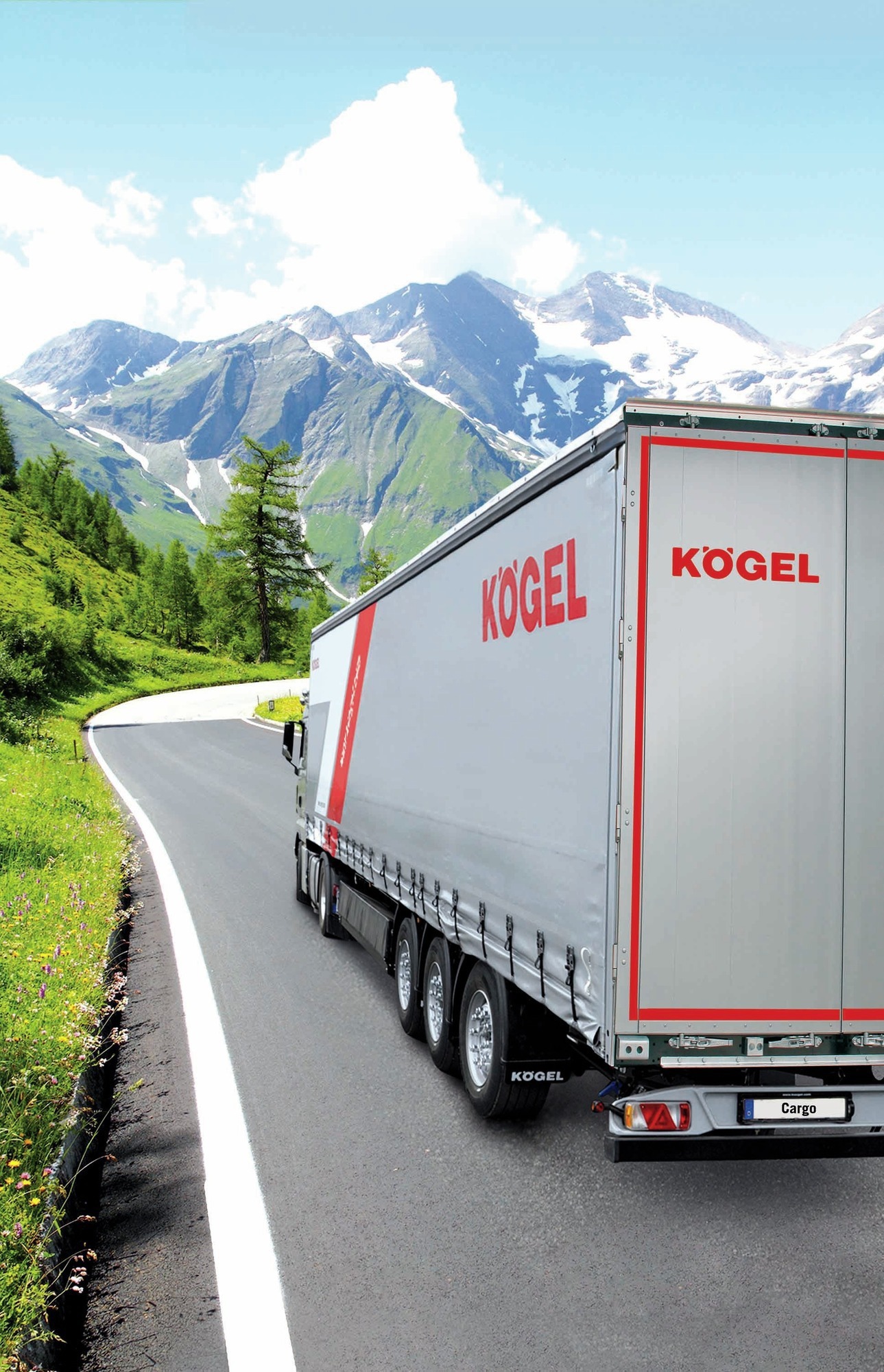 Kögel auf der „Transport Logistic 2015“ in Verona MItte April. Foto: Kögel