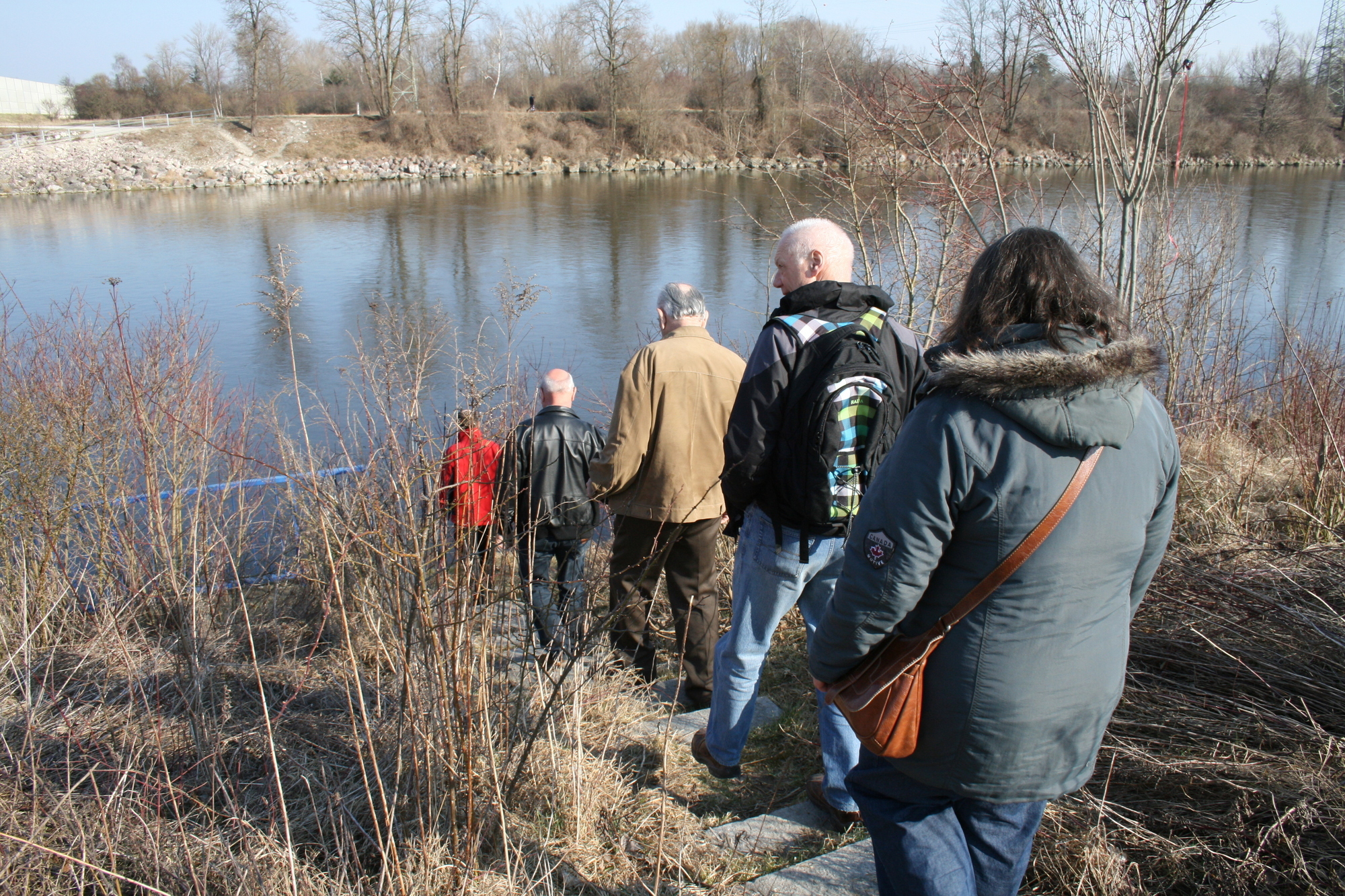 Beim Rundgang über das Gelände des Klärwerks bekamen die Teilnehmer von Augsburg OPEN viel zu sehen. Foto: B4B SCHWABEN