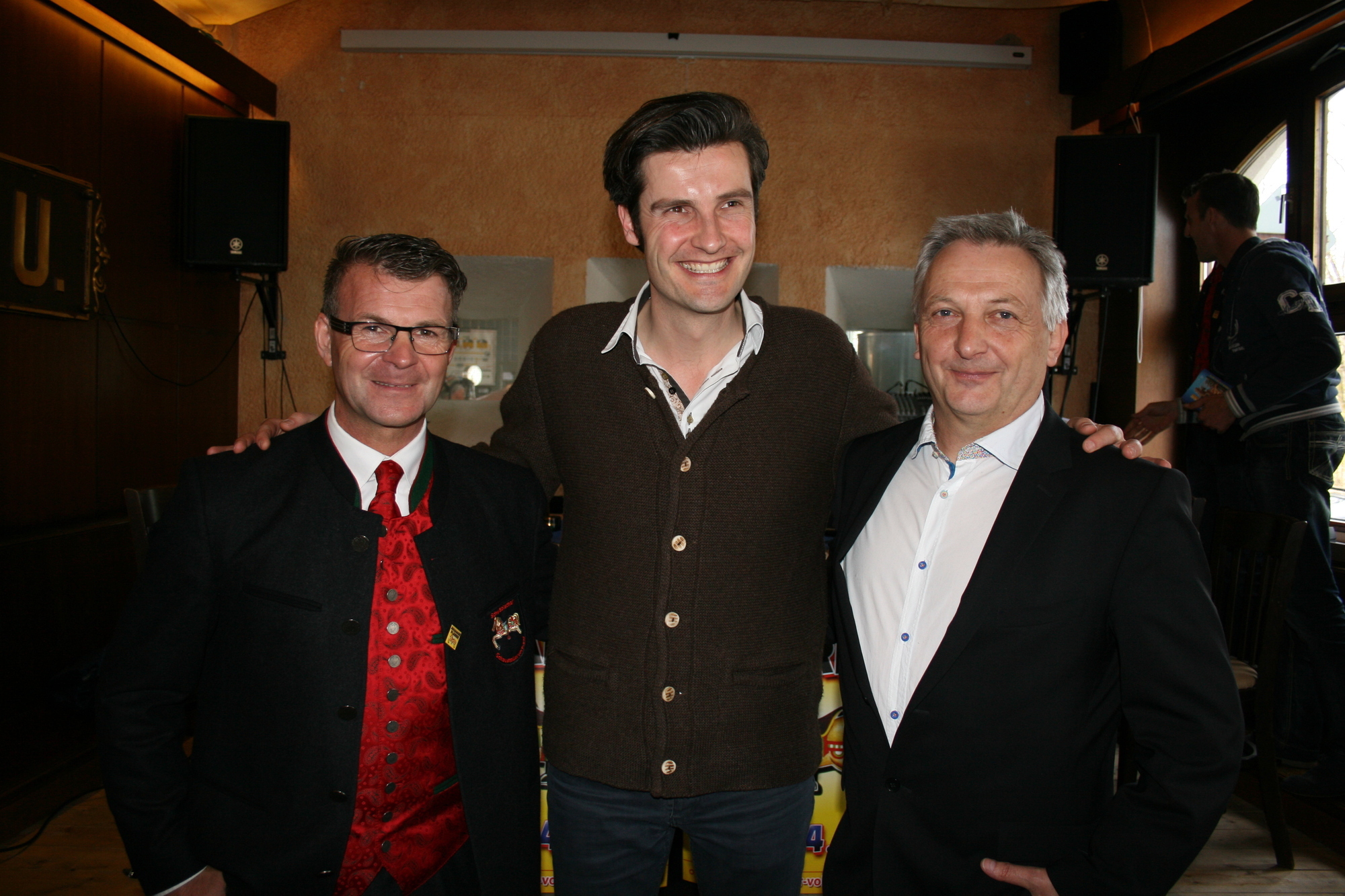 Josef Diebold, Dirk Wurm und Werner Kaufmann. Foto: B4B SCHWABEN