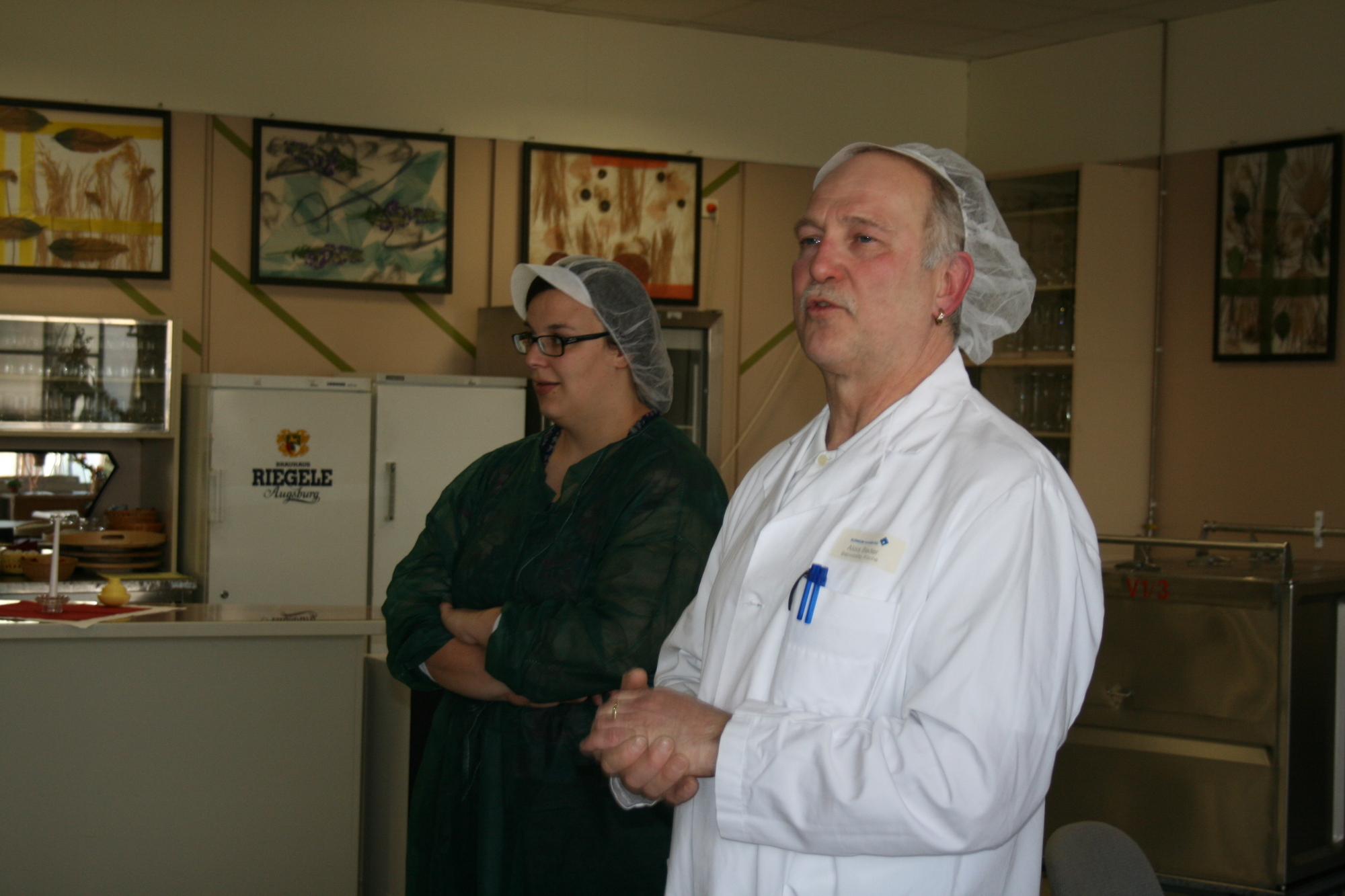 Für die Teilnehmer von Augsburg OPEN war der Besuch in der Großküche des Klinikums ein echtes Highlight. Foto: B4B SCHWABEN