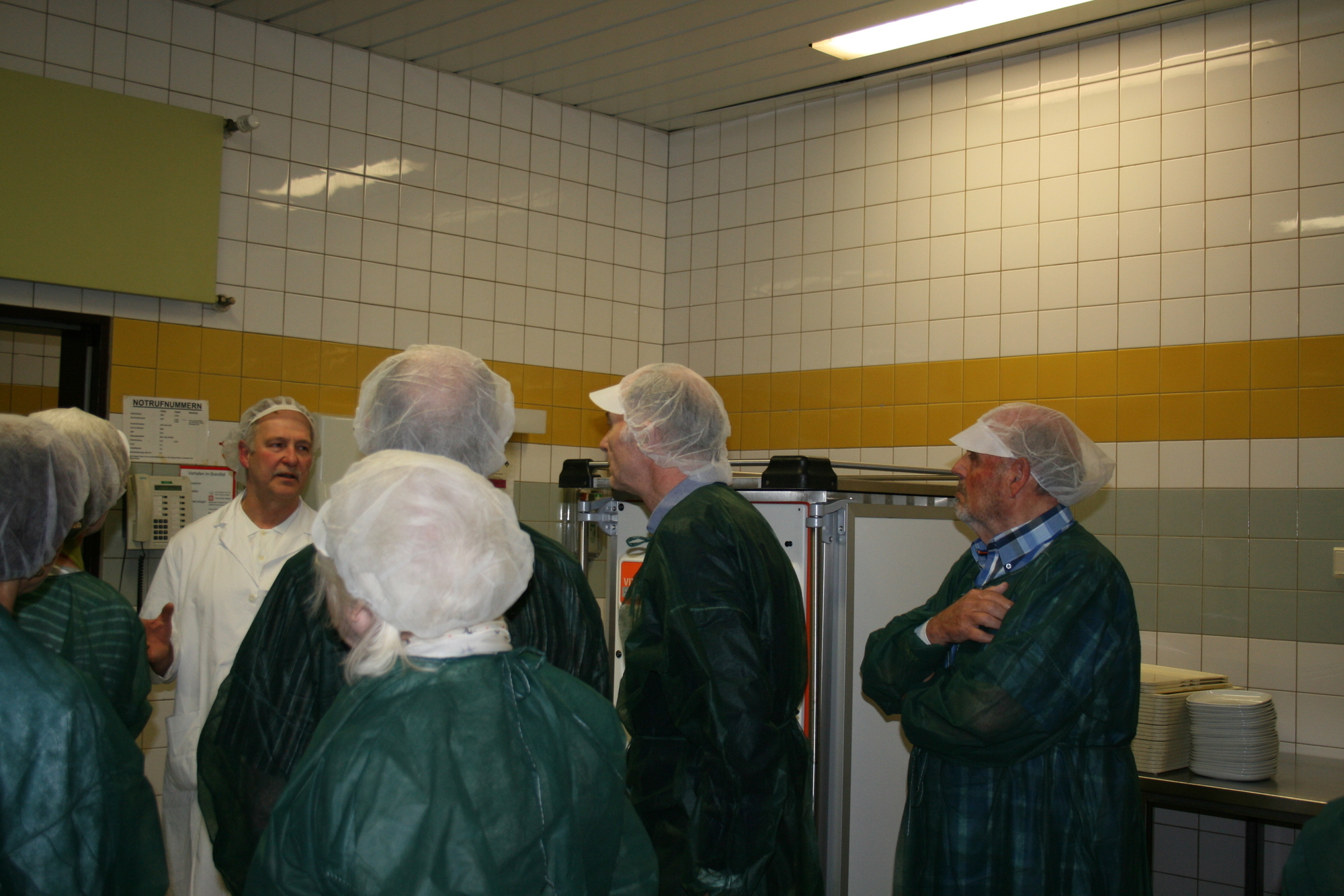 Für die Teilnehmer von Augsburg OPEN war der Besuch in der Großküche des Klinikums ein echtes Highlight. Foto: B4B SCHWABEN
