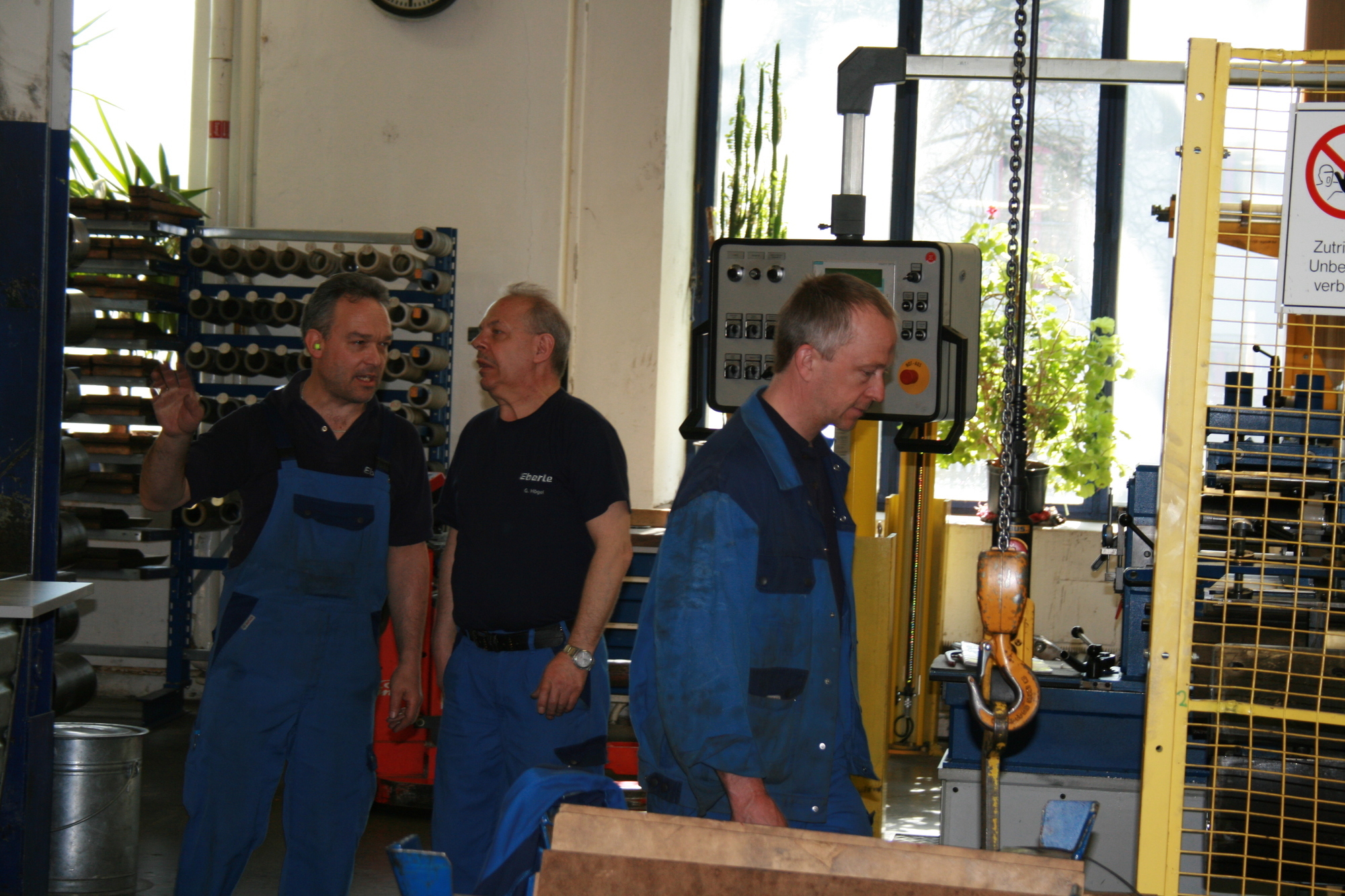 Bei Eberle gab es für die Teilnehmer von Augsburg OPEN viel zu entdecken. Foto: B4B SCHWABEN