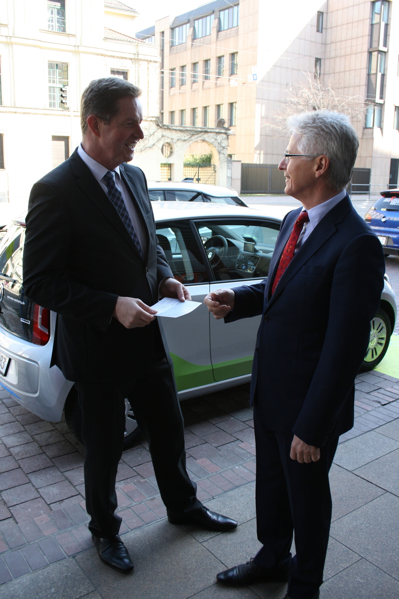 swa präsentiert Carsharing - ab 11. April in Augsburg nutzbar. Foto: B4B SCHWABEN