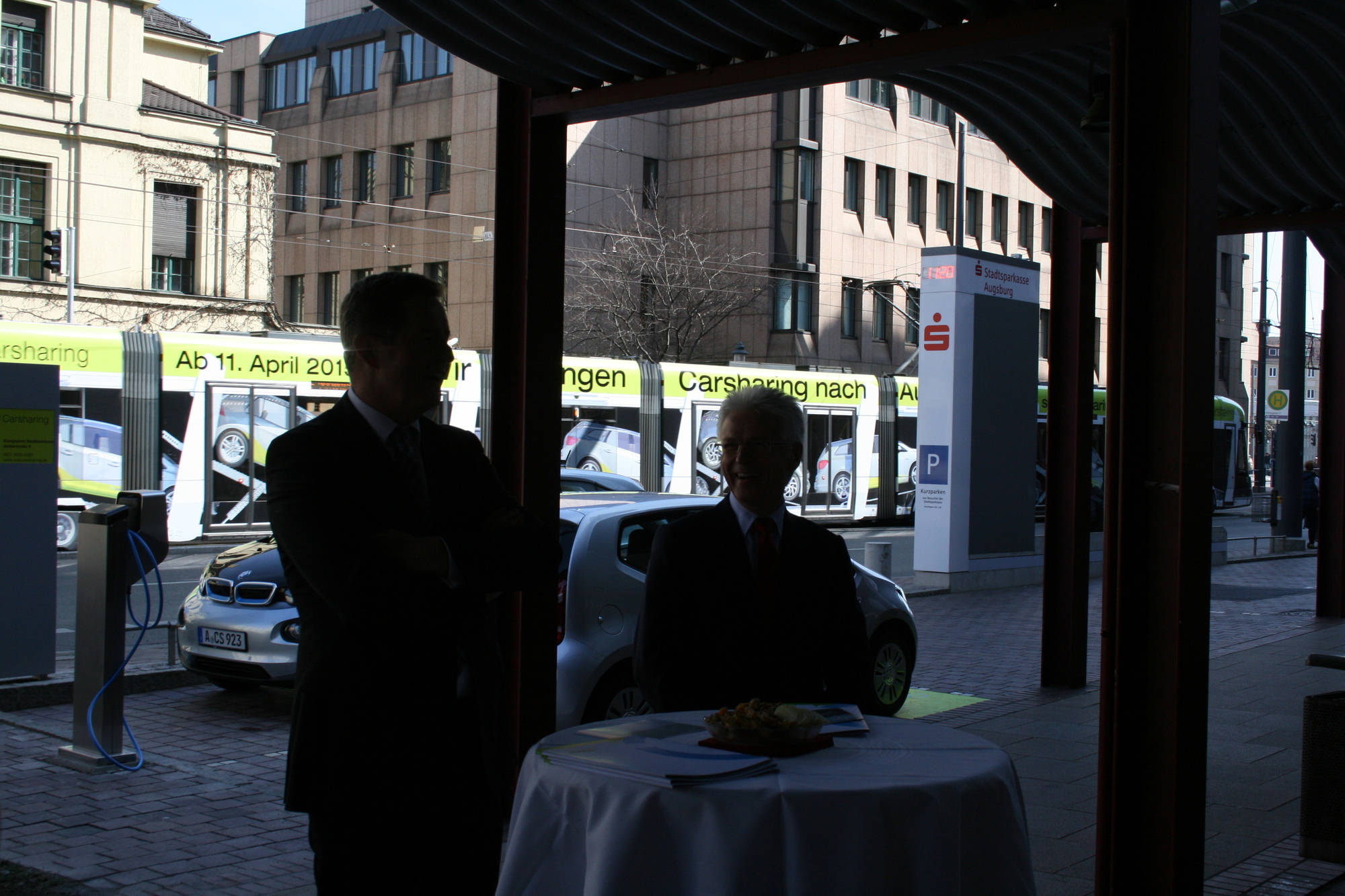 swa präsentiert Carsharing - ab 11. April in Augsburg nutzbar. Foto: B4B SCHWABEN