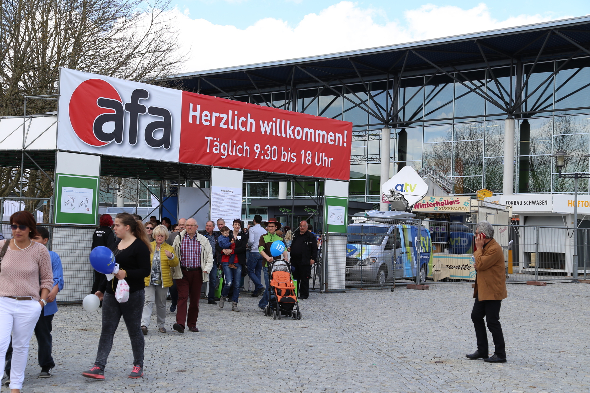 Die afa begeistert jedes Jahr rund 100.000 Messebesucher. Foto: B4B SCHWABEN