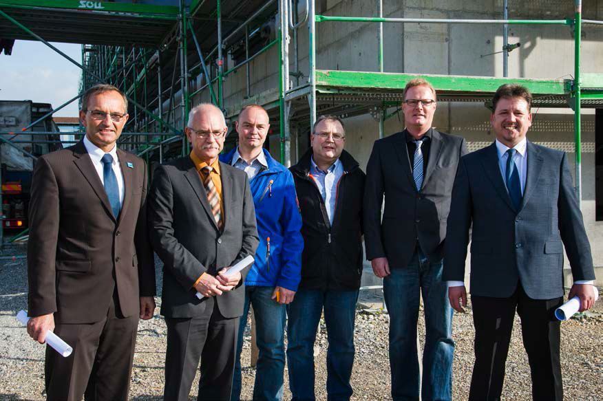 In Günzburg entsteht zurzeit Bayerns modernstes Justizgebäude. Foto: erdgas schwaben