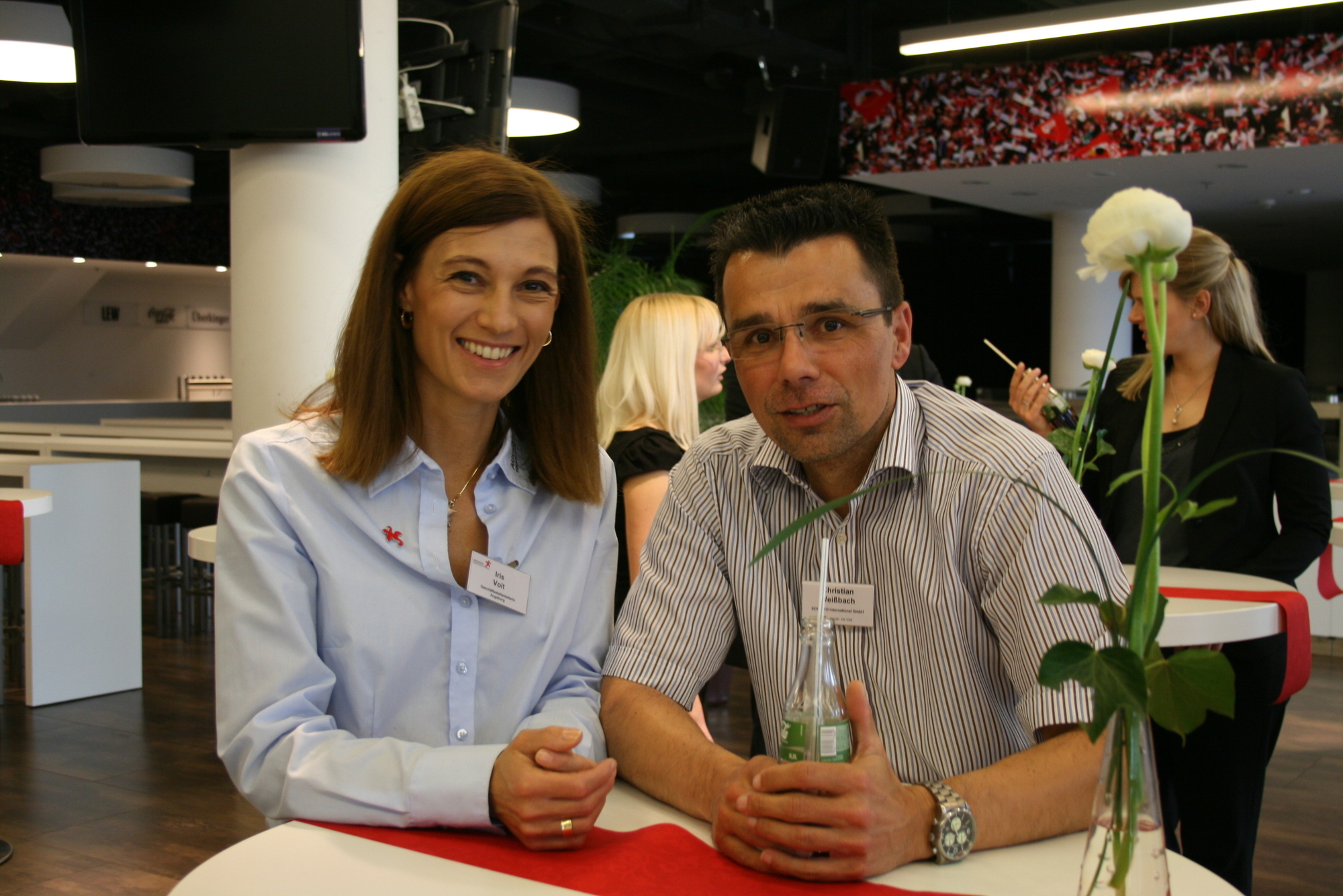 Das AUGUSTA Netzwerktreffen fand dieses Mal in der SGL-Arena statt. Foto: B4B SCHWABEN