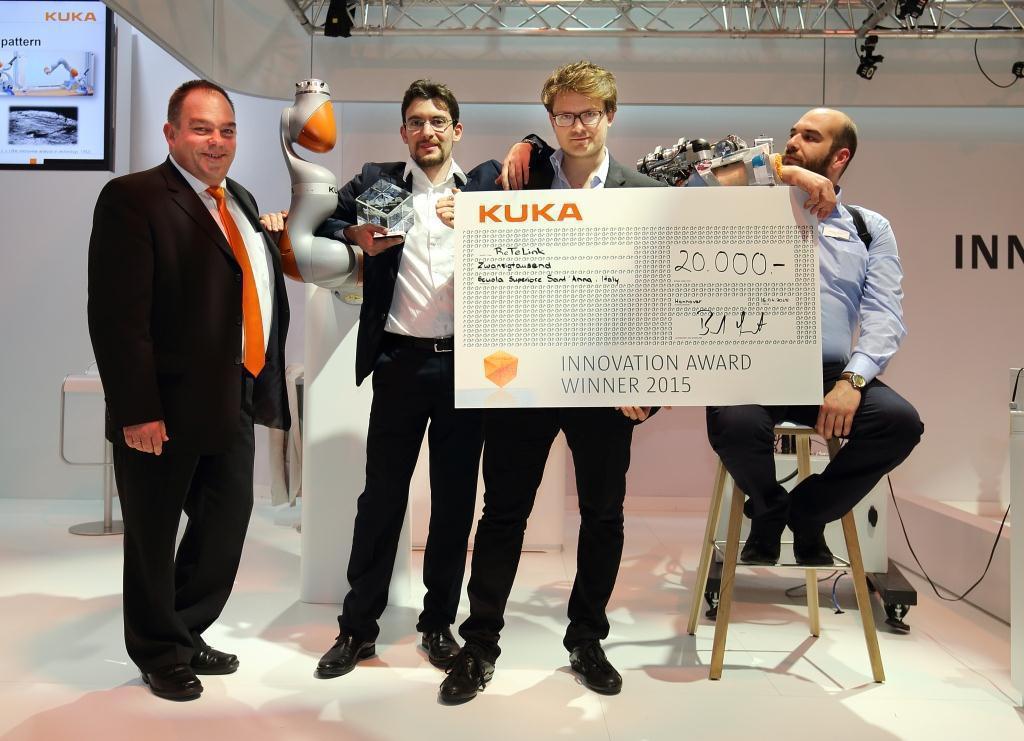 KUKA verlieh den Innovation Award 2015. Foto: KUKA AG