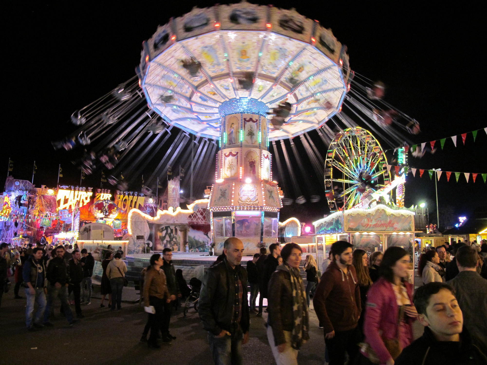 Die Schausteller ziehen nach dem Frühjahrsplärrer 2015 ein positives Fazit. Foto: B4B SCHWABEN