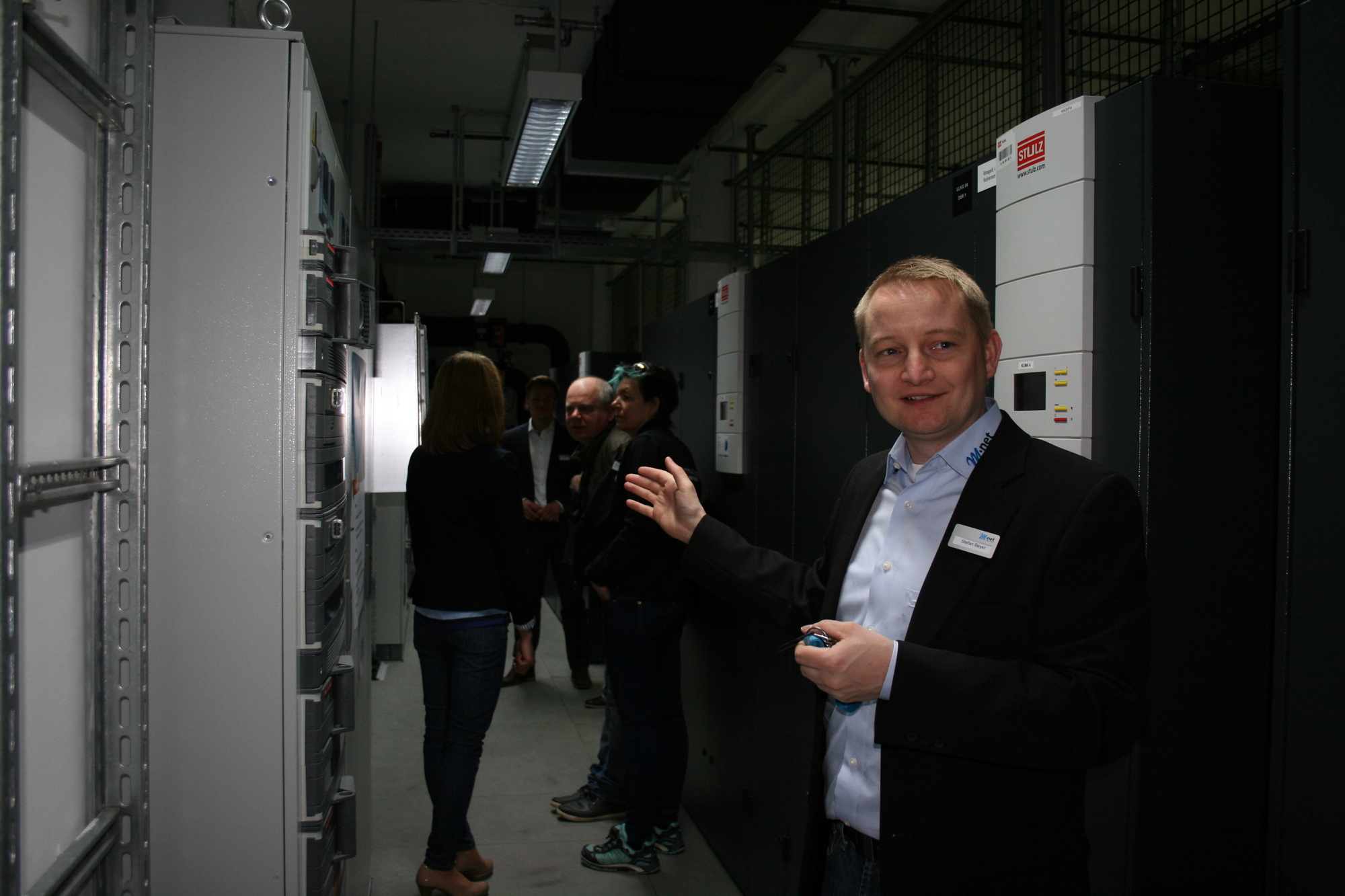 Am 21. April 2015 wurde das neue M-net Rechenzentrum in Augsburg eröffnet. Foto: B4B SCHWABEN