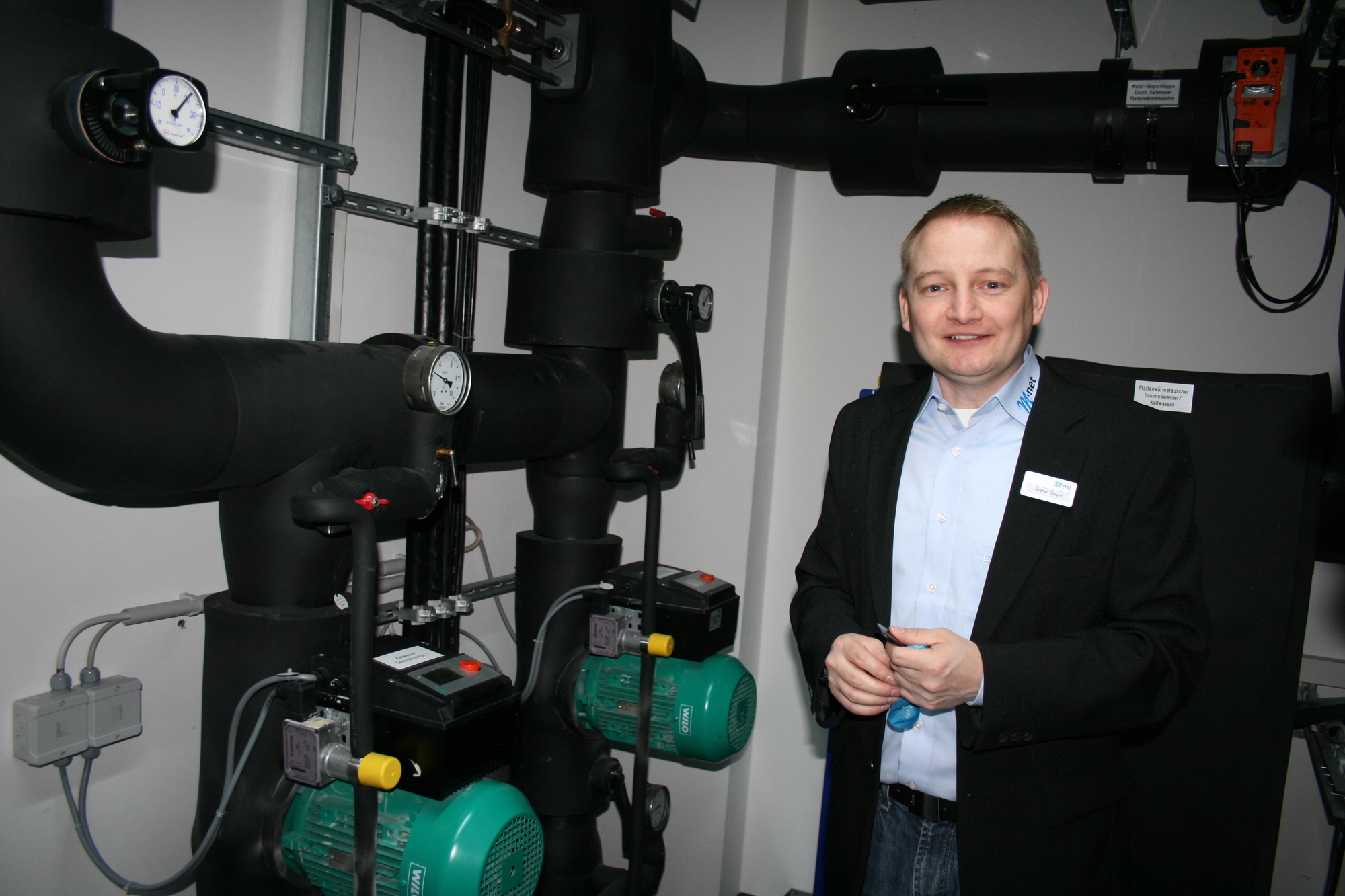 Am 21. April 2015 wurde das neue M-net Rechenzentrum in Augsburg eröffnet. Foto: B4B SCHWABEN