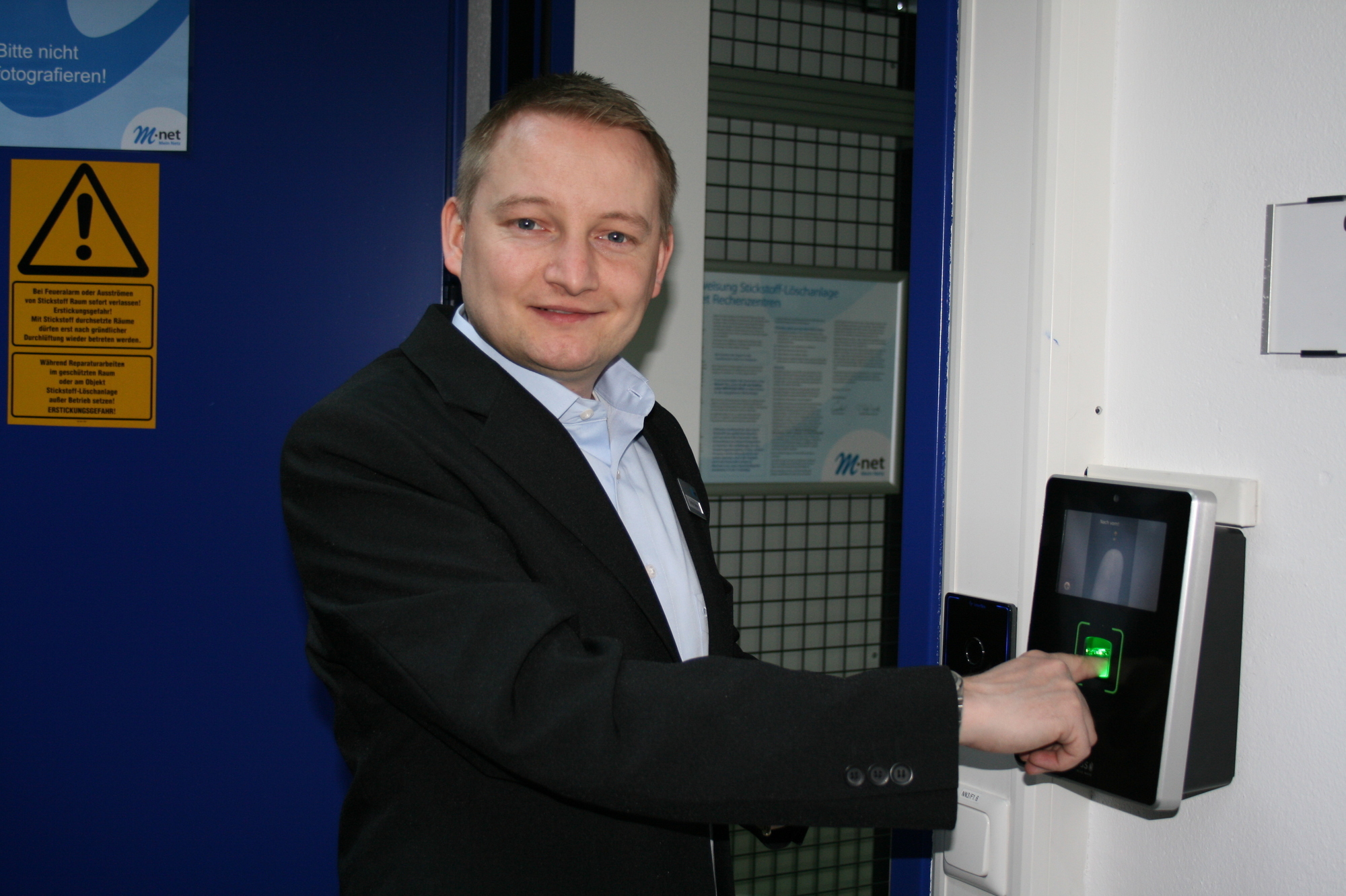 Am 21. April 2015 wurde das neue M-net Rechenzentrum in Augsburg eröffnet. Foto: B4B SCHWABEN