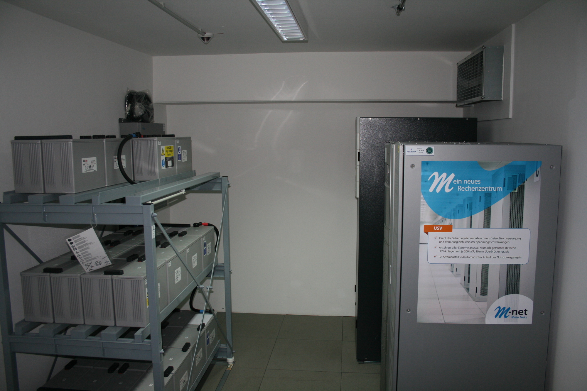 Am 21. April 2015 wurde das neue M-net Rechenzentrum in Augsburg eröffnet. Foto: B4B SCHWABEN