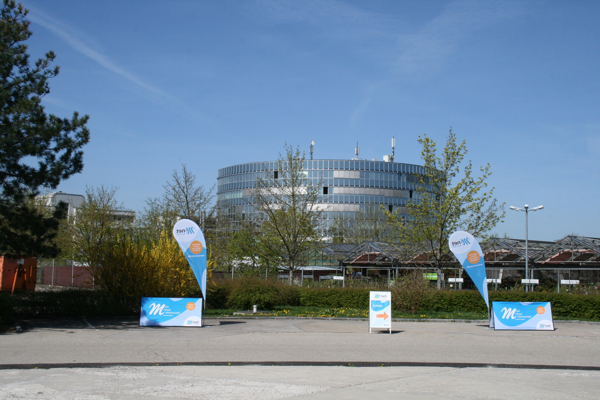 Am 21. April 2015 wurde das neue M-net Rechenzentrum in Augsburg eröffnet. Foto: B4B SCHWABEN