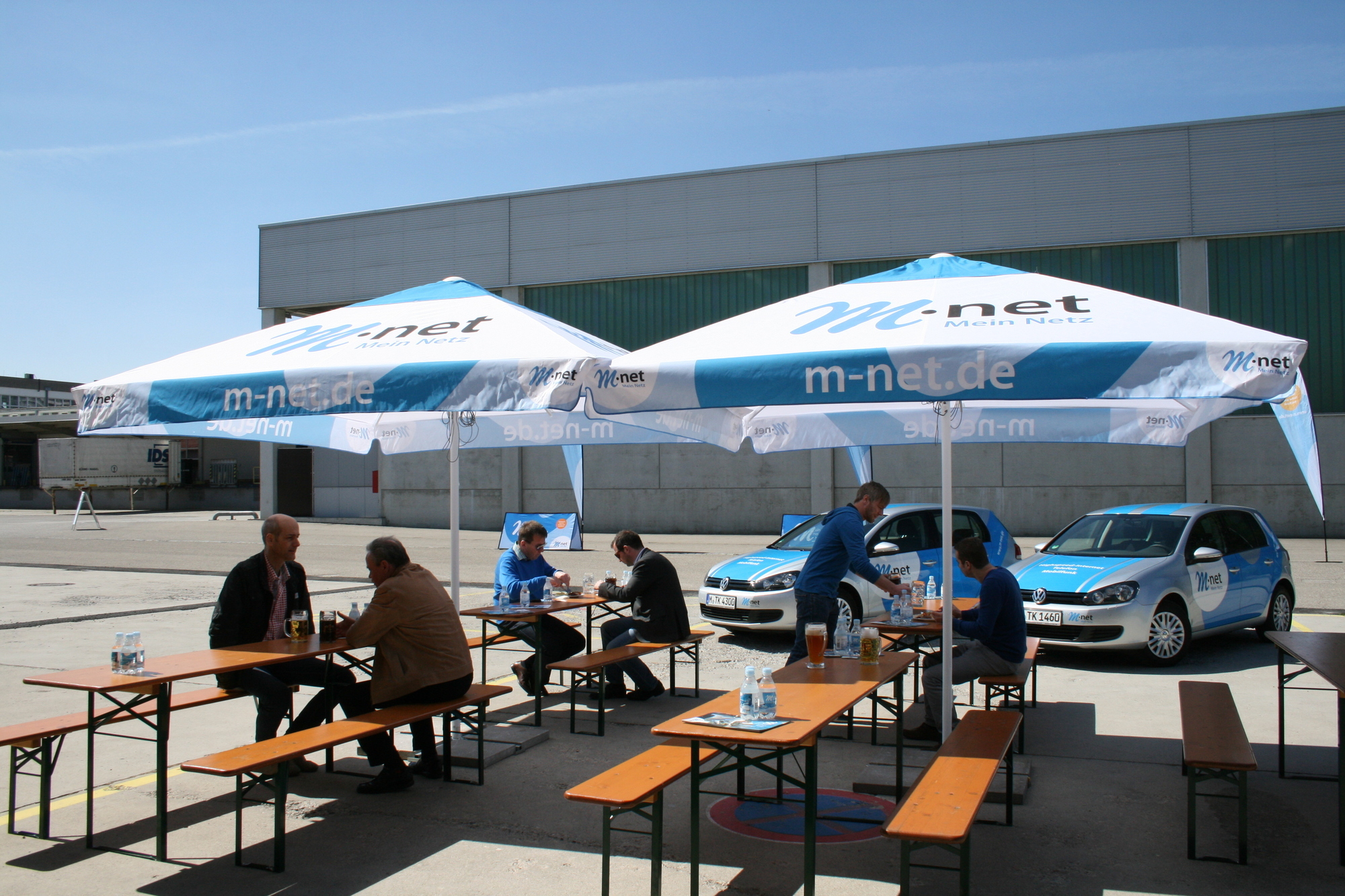 Am 21. April 2015 wurde das neue M-net Rechenzentrum in Augsburg eröffnet. Foto: B4B SCHWABEN