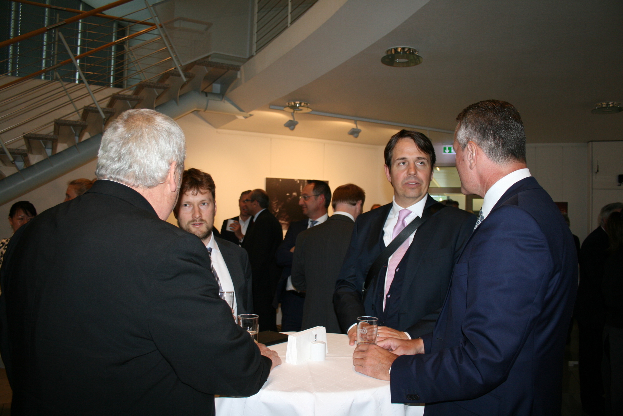 „China im Wandel“ fand diesmal im Foyer des Medienzentrums der Augsburger Allgemeinen statt. Foto: B4B SCHWABEN